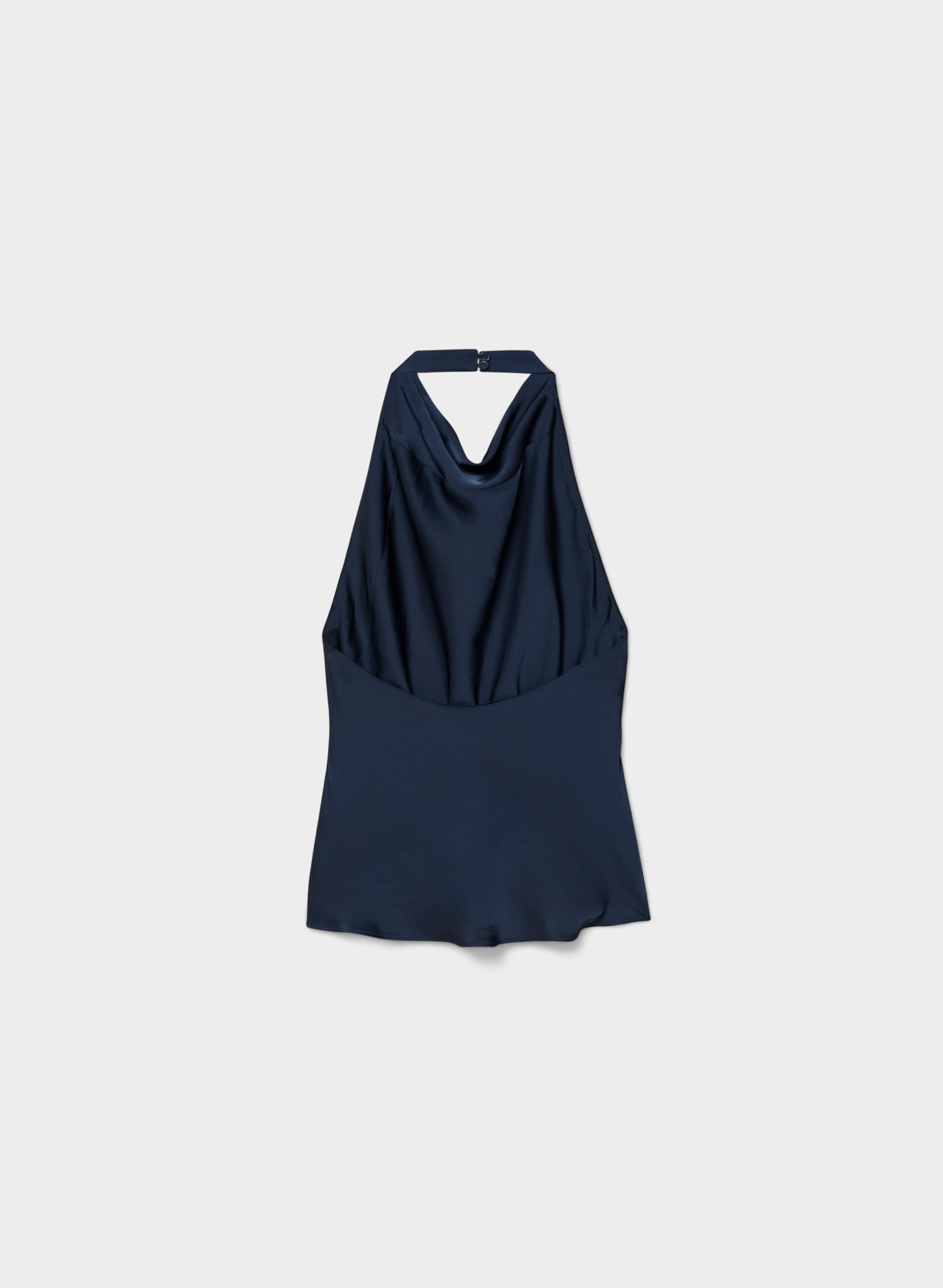 AUDIENCE SATIN HALTER TOP | Aritzia