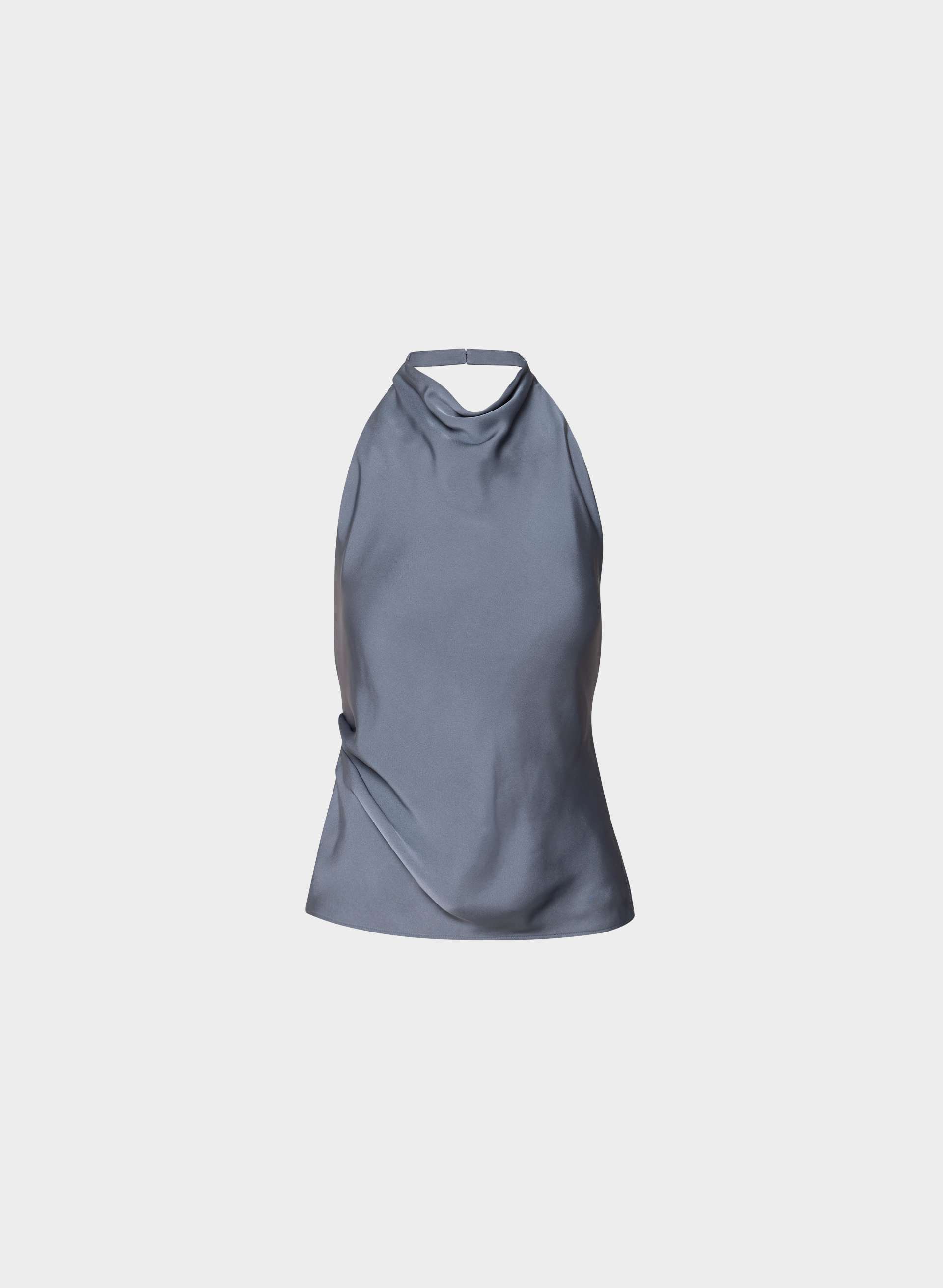 AUDIENCE SATIN HALTER TOP | Aritzia