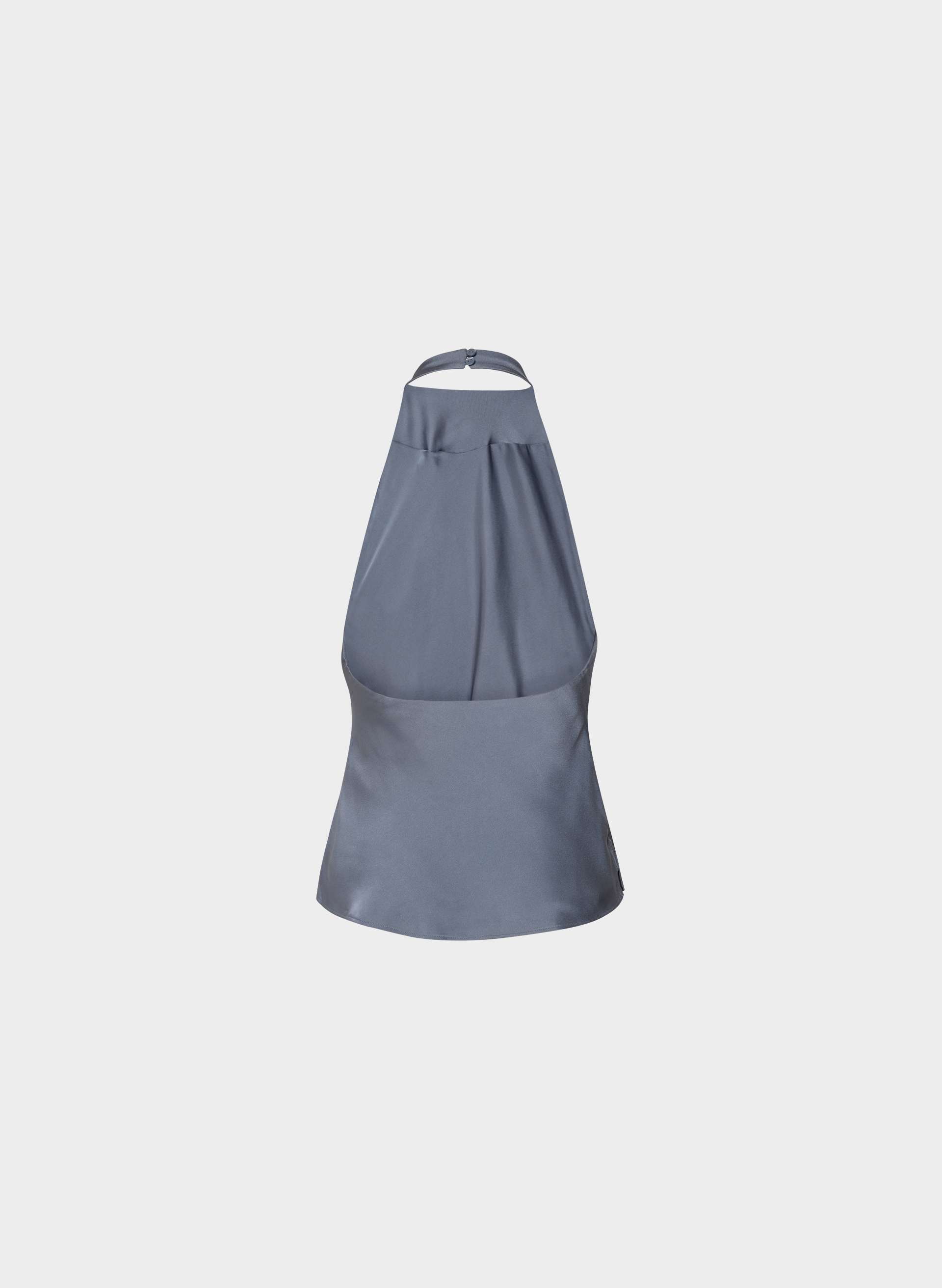 AUDIENCE SATIN HALTER TOP | Aritzia