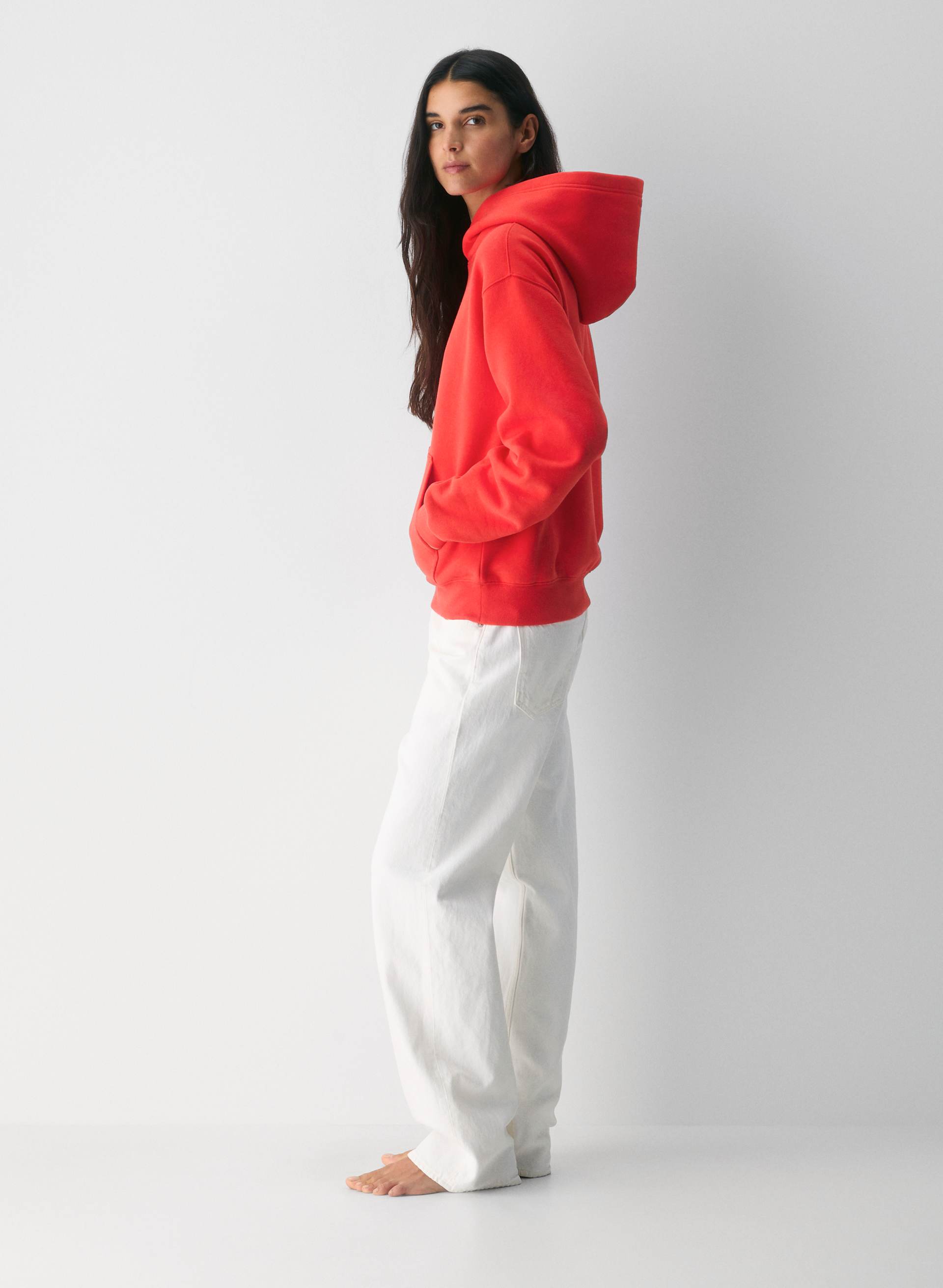 COZY SWEATFLEECE PERFECT HOODIE | Aritzia