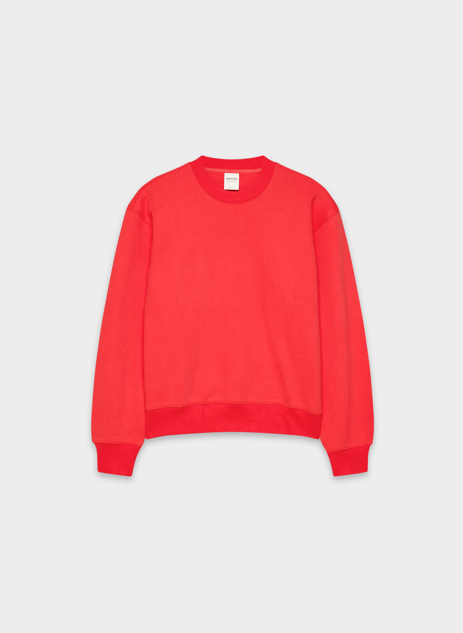 COZY SWEATFLEECE PERFECT CREW SWEATSHIRT | Aritzia