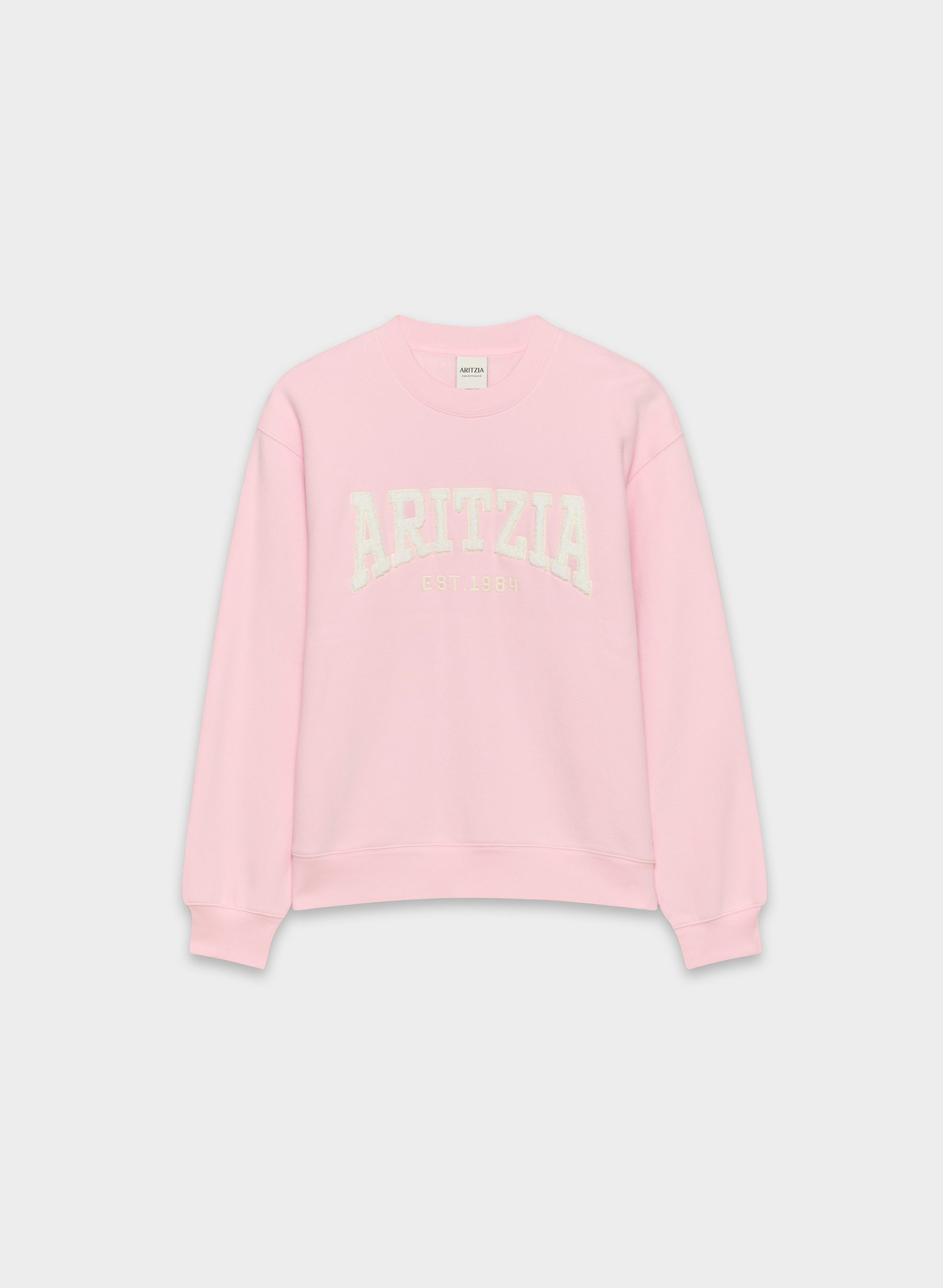 COZY SWEATFLEECE PERFECT CREW SWEATSHIRT | Aritzia