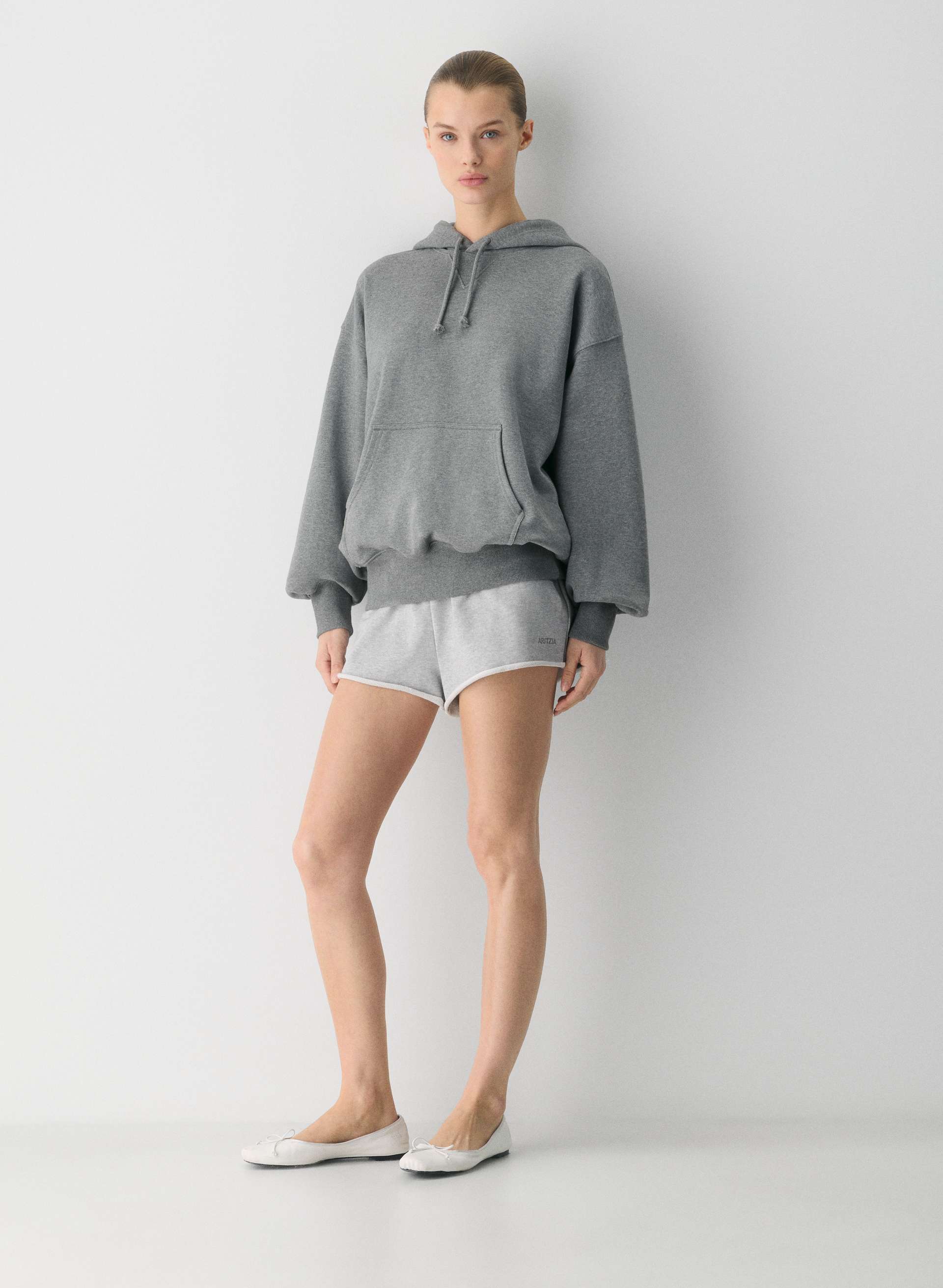 TERRY SWEATFLEECE MEGA HOODIE | Aritzia