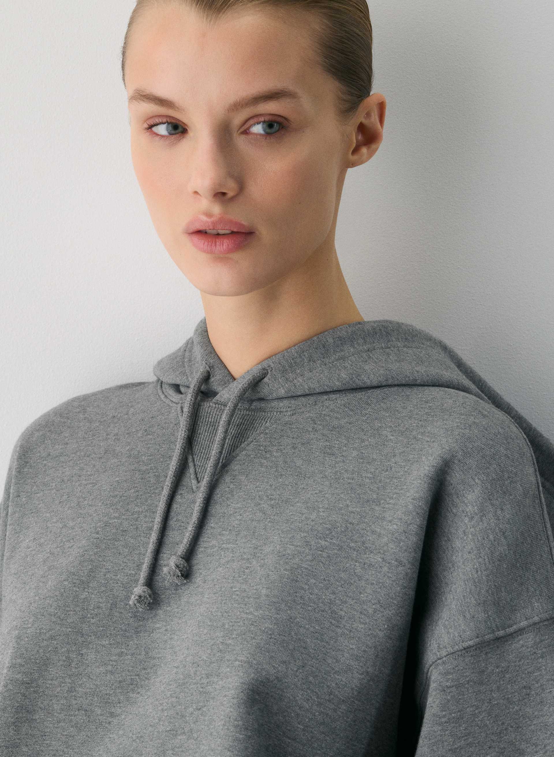 TERRY SWEATFLEECE MEGA HOODIE | Aritzia