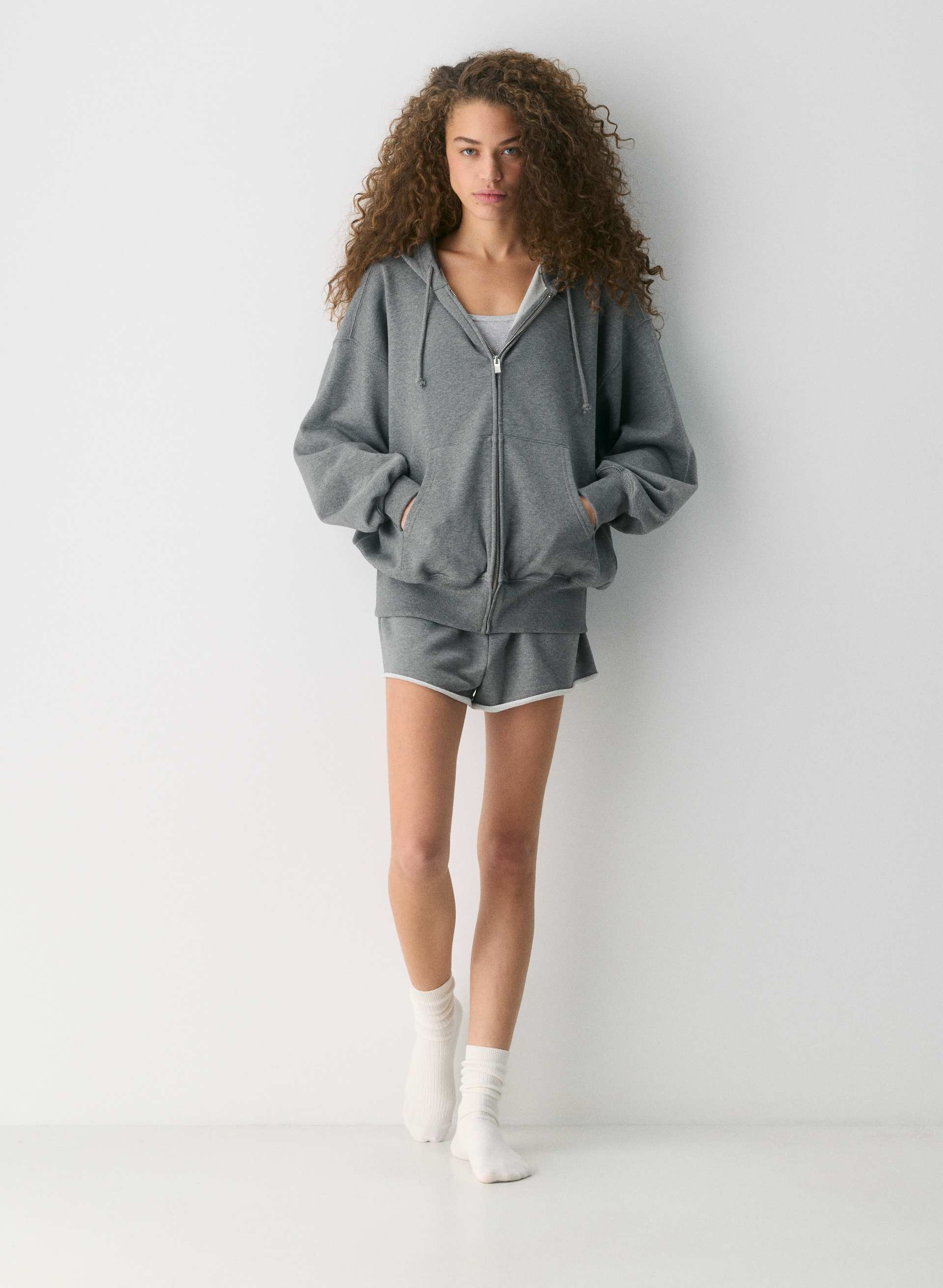 TERRY SWEATFLEECE MEGA ZIP HOODIE | Aritzia