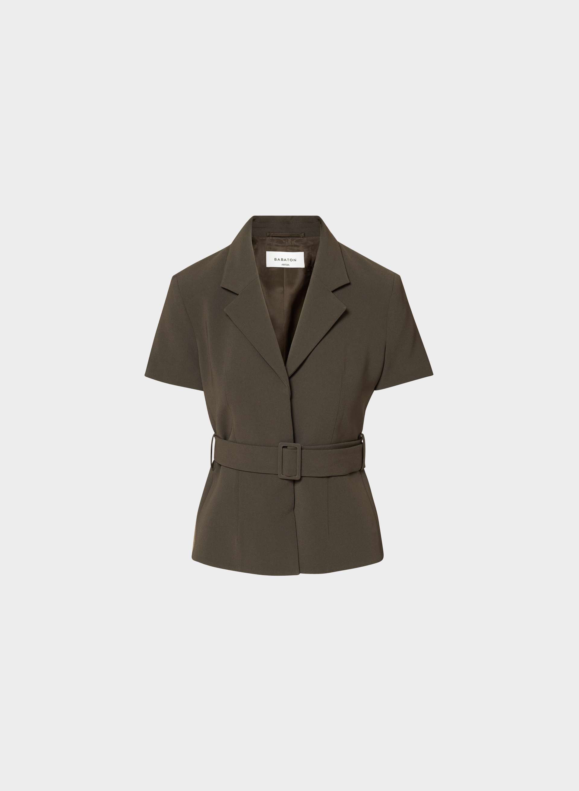 Brynn Shortsleeve Blazer - Sway Crepe | Aritzia US
