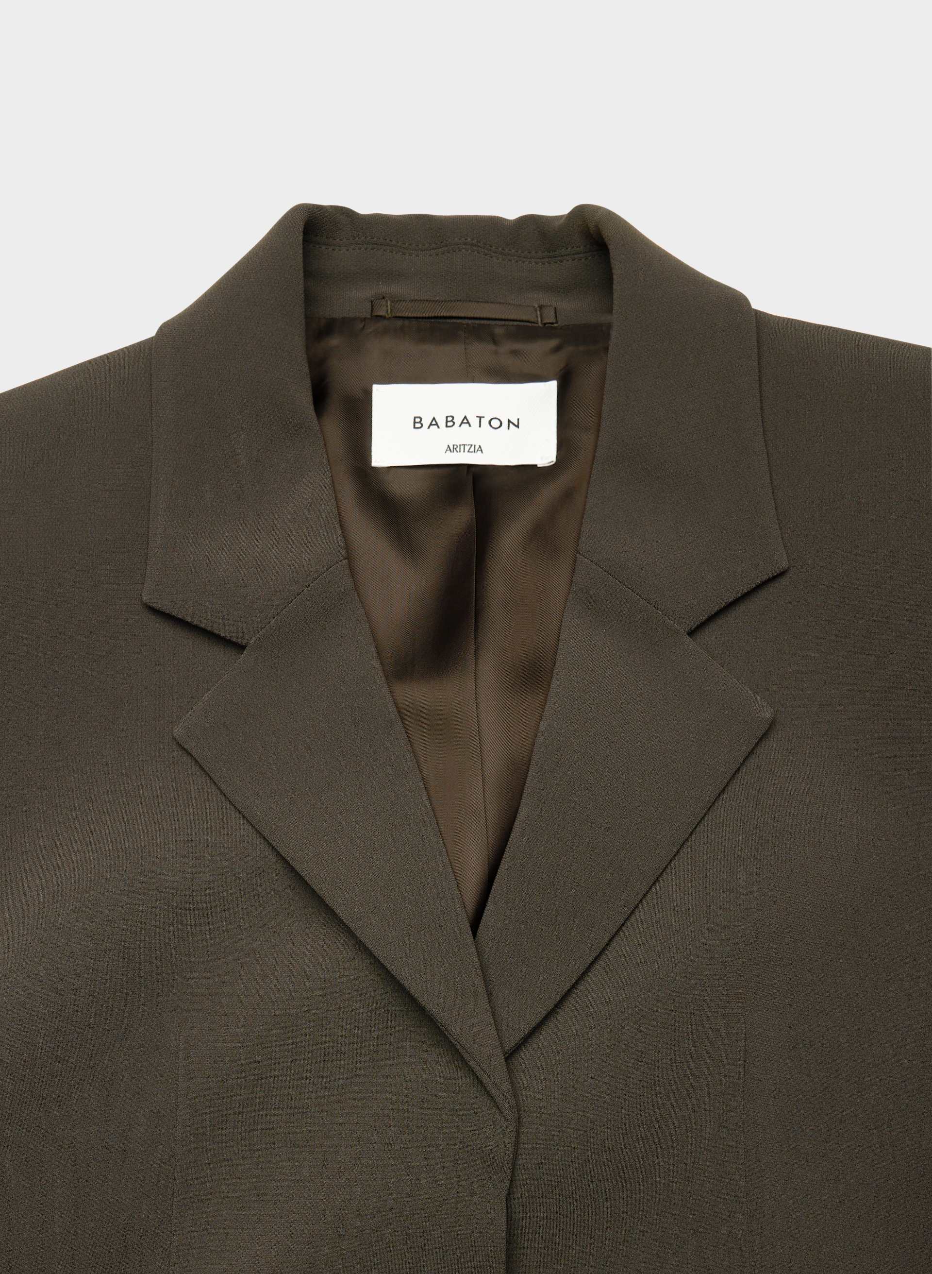 Brynn Shortsleeve Blazer - Sway Crepe | Aritzia US