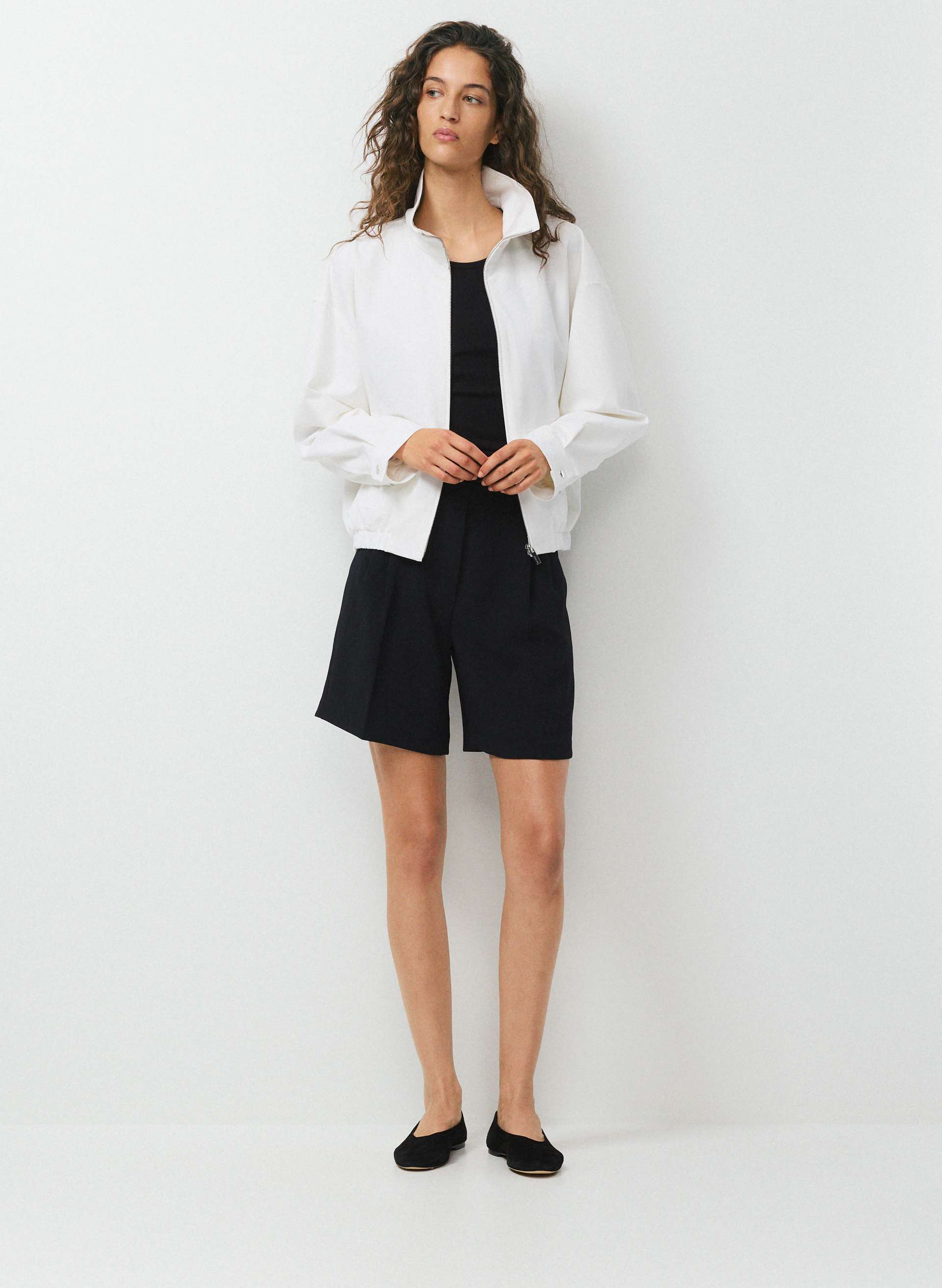 最終価格 ella撥水tent batting light blouson Tenet Jacket | Aritzia US