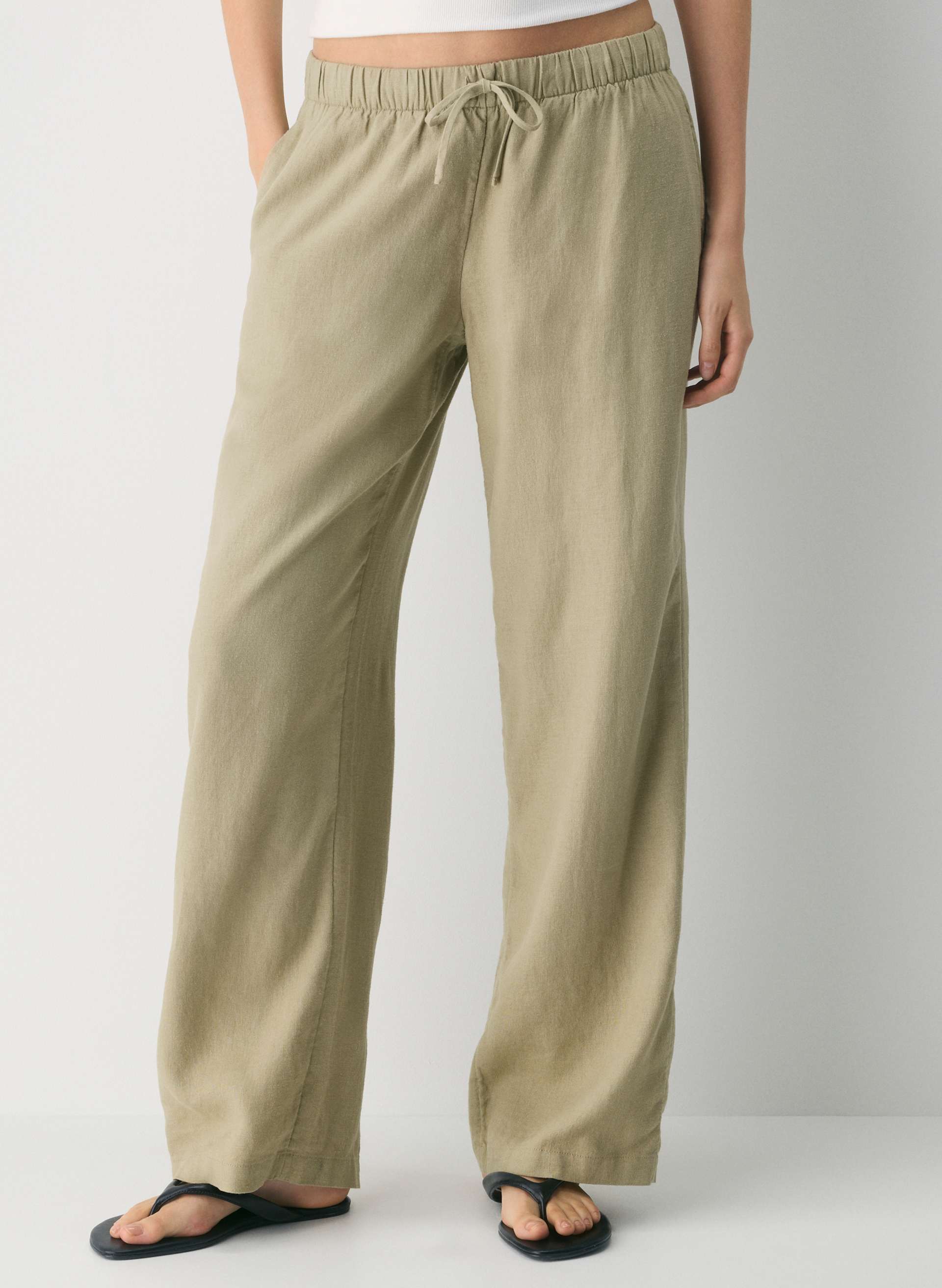 Sontag Linen Pant | Aritzia US