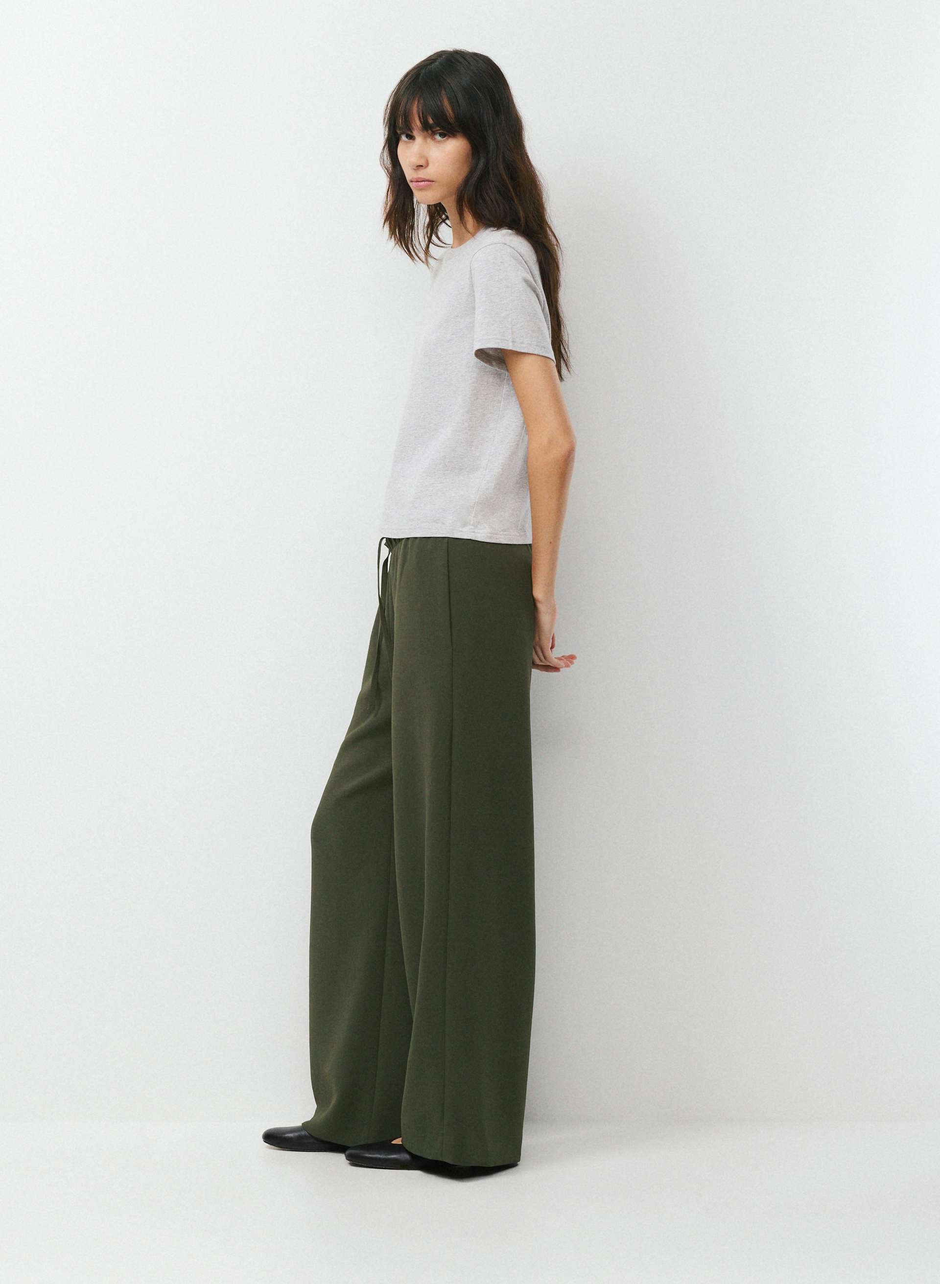 ACEANDRARE AZULEJO TILE プリーツラップパンツ 158T The Lodge Pant™ - Crepette™ | Aritzia US