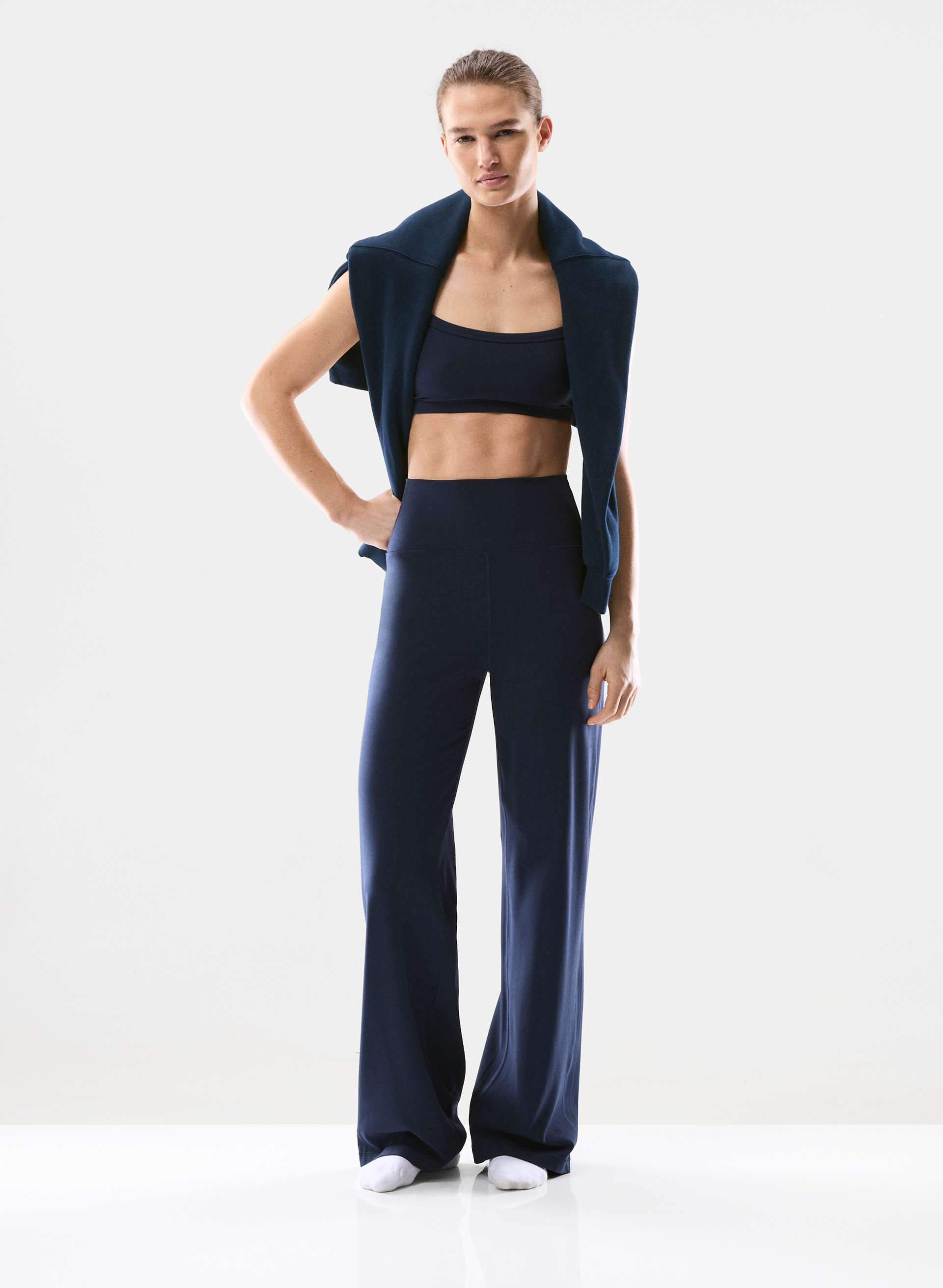 BUTTER CHEEKY ASANA HI-RISE WIDE PANT | Aritzia