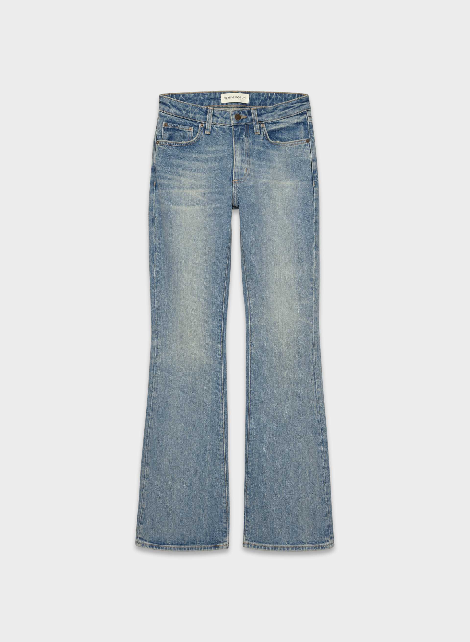 DENISE MID-RISE FLARE JEAN | Aritzia