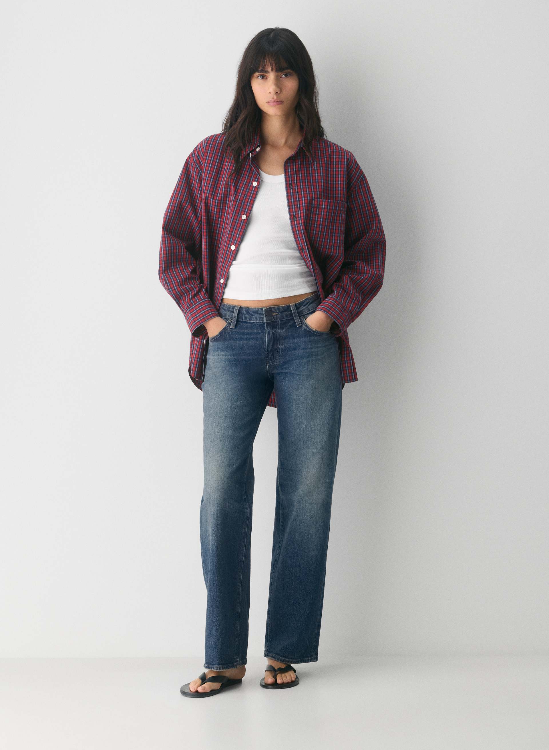SALMA SUPER LO-RISE STRAIGHT JEAN | Aritzia