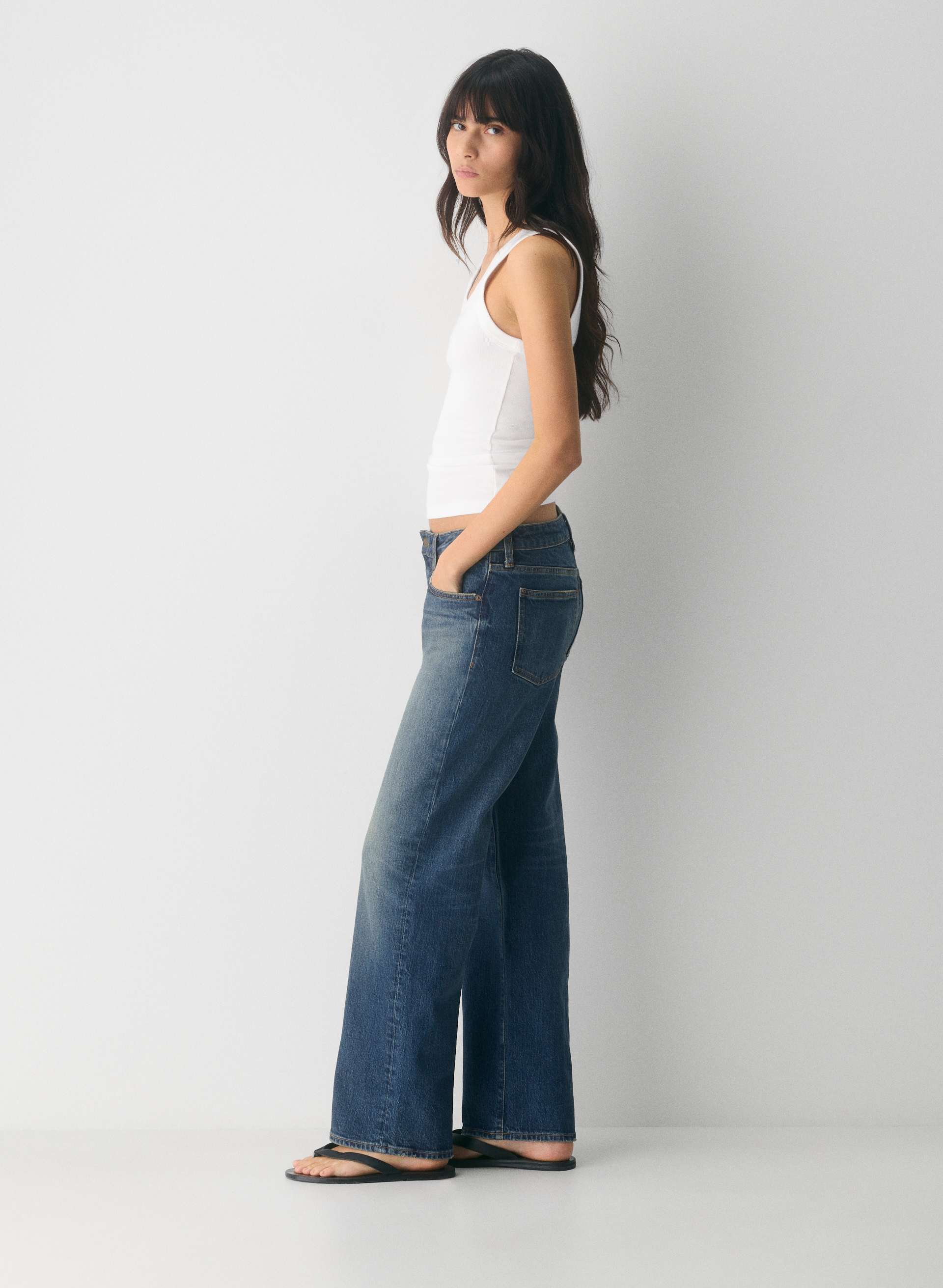 SALMA SUPER LO-RISE STRAIGHT JEAN | Aritzia