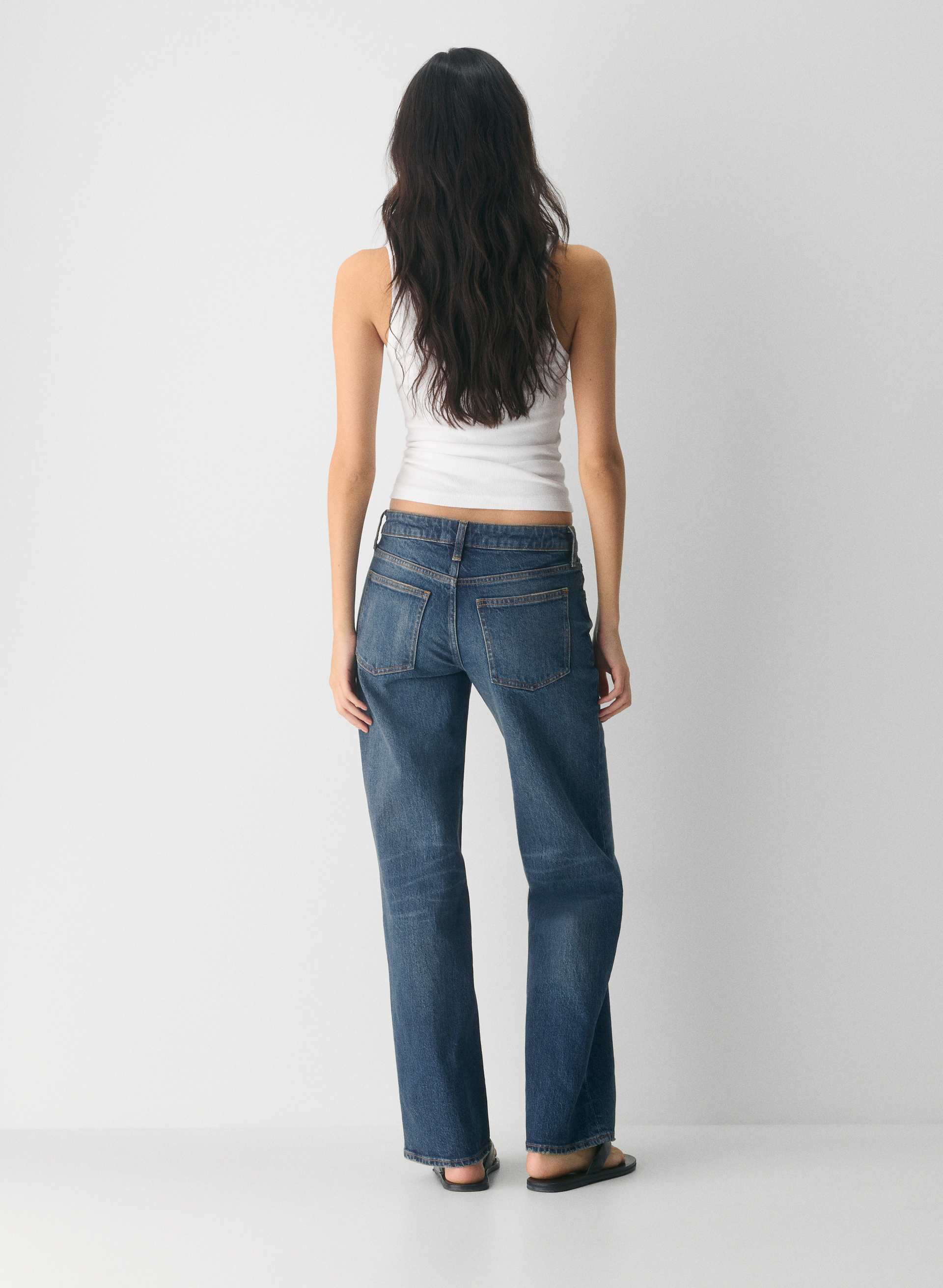 SALMA SUPER LO-RISE STRAIGHT JEAN | Aritzia