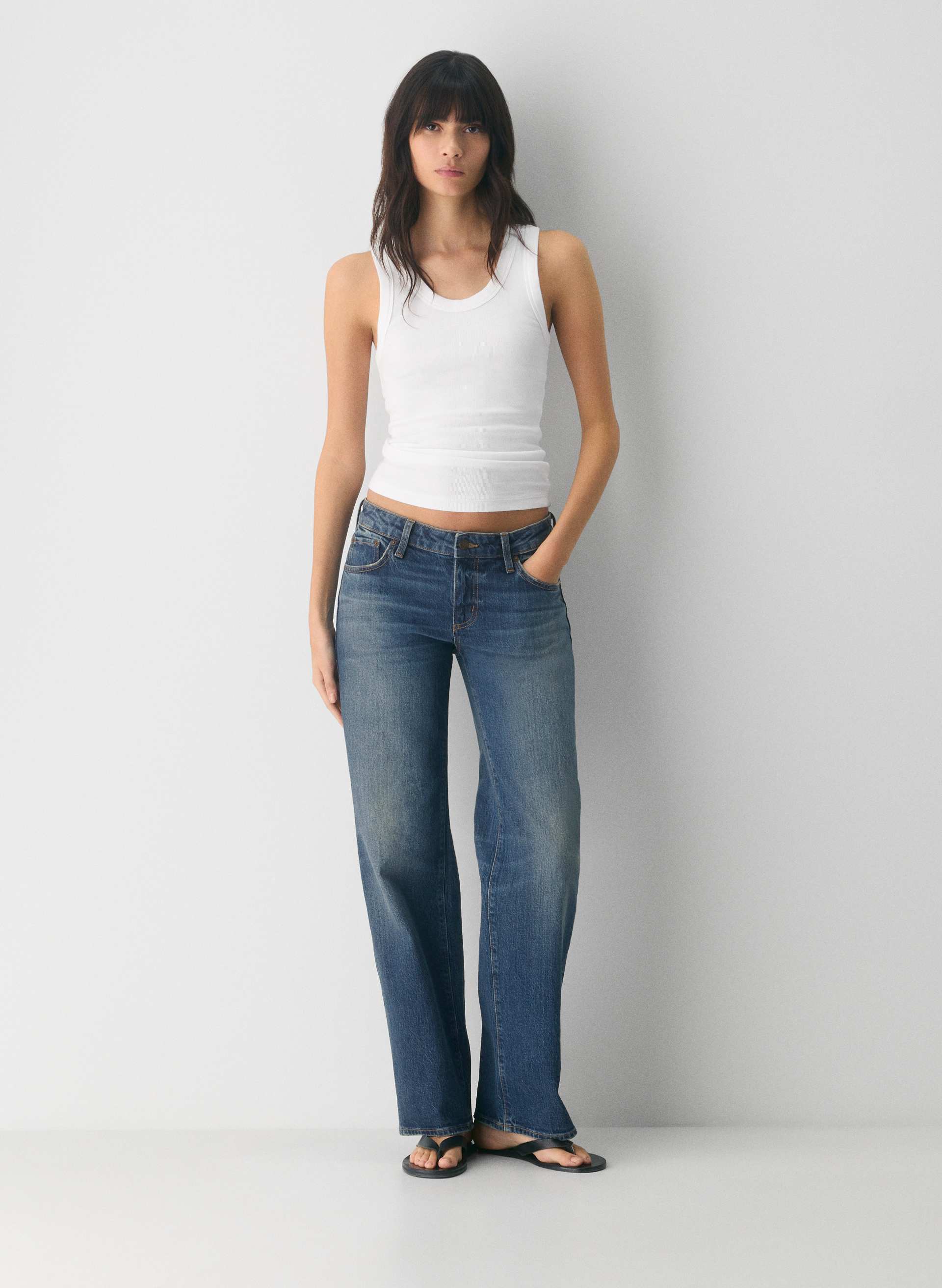 SALMA SUPER LO-RISE STRAIGHT JEAN | Aritzia