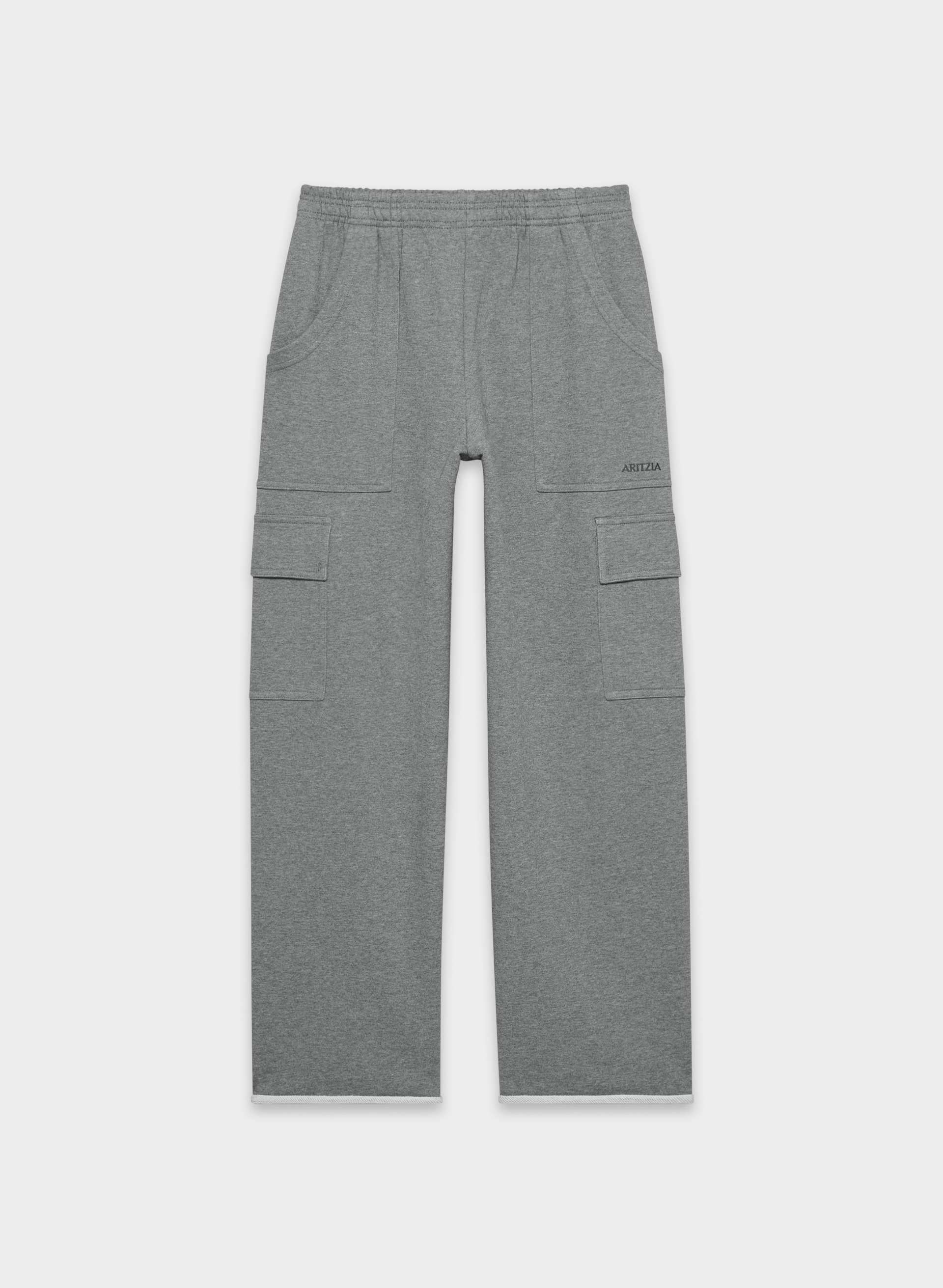 TERRY SWEATFLEECE BOYFRIEND UTILITY SWEATPANT | Aritzia
