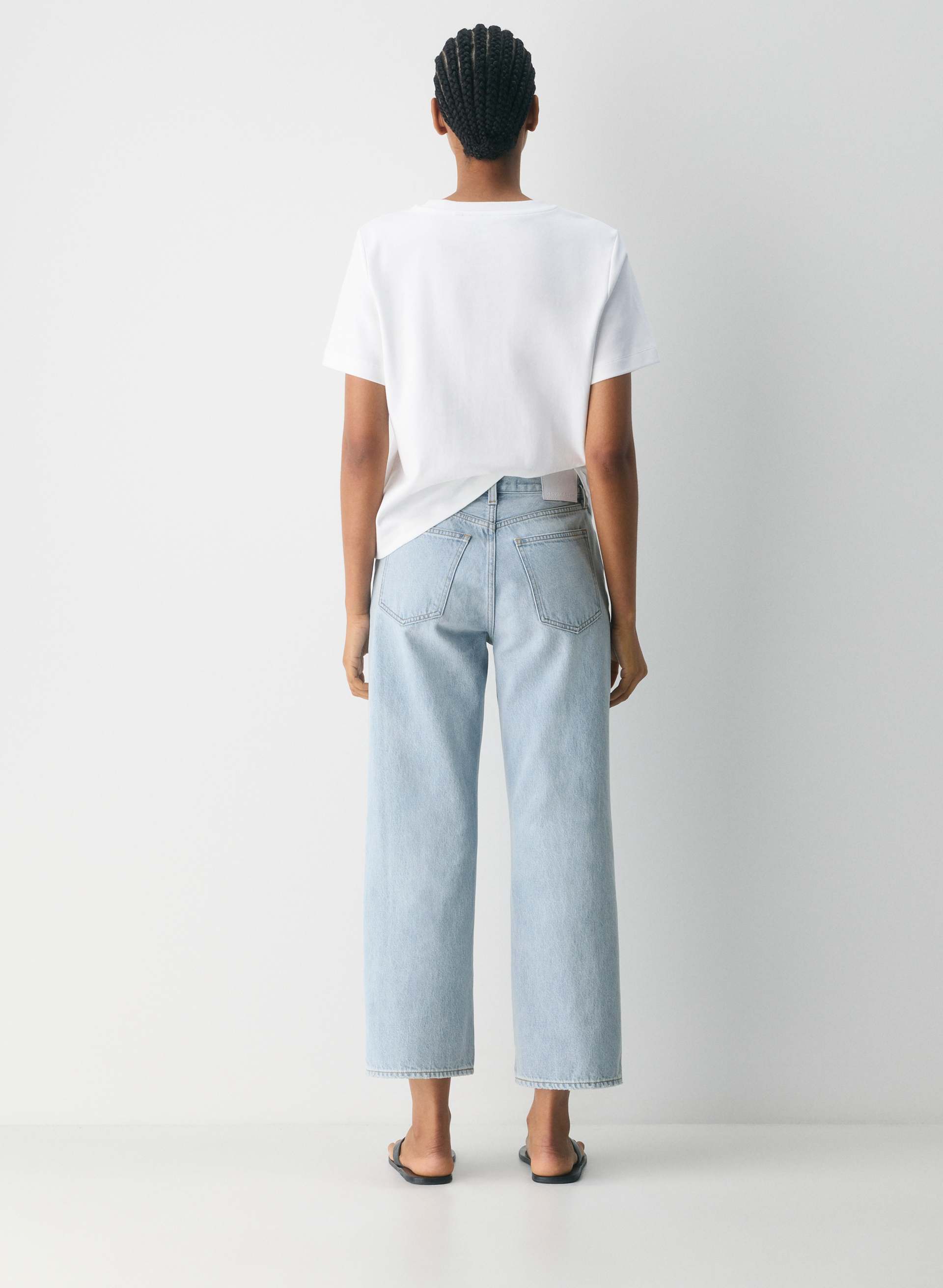 THE FARRAH HI-RISE WIDE ANKLE JEAN | Aritzia
