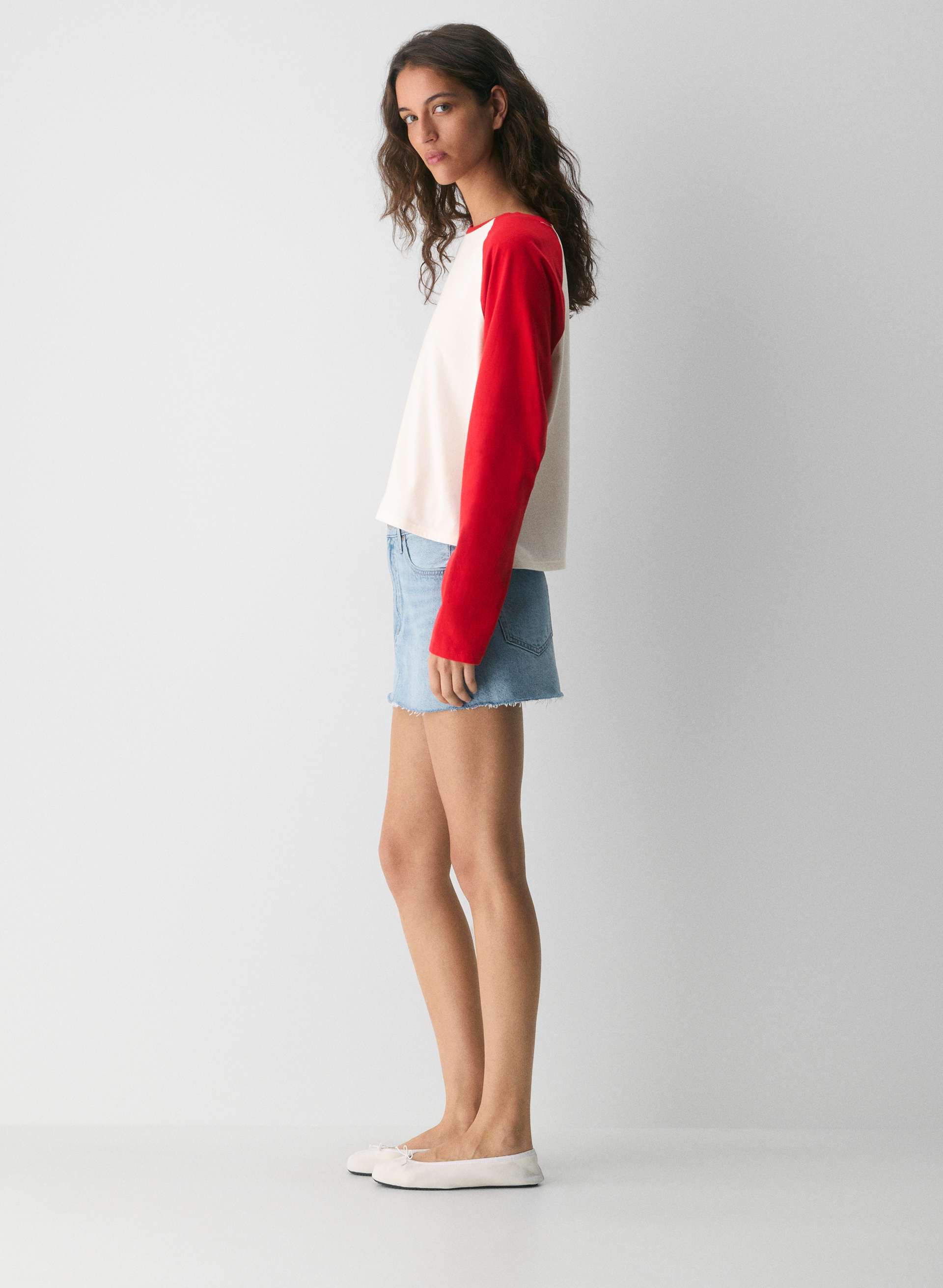 THE '90S RICCI DENIM SKIRT | Aritzia