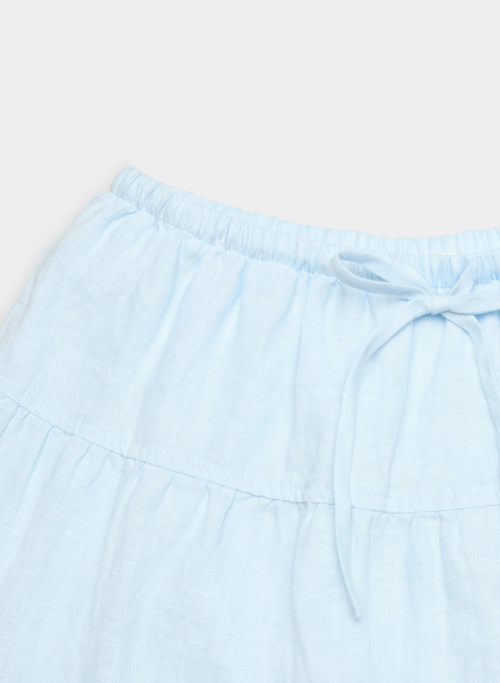 BOUQUET LINEN SKIRT | Aritzia