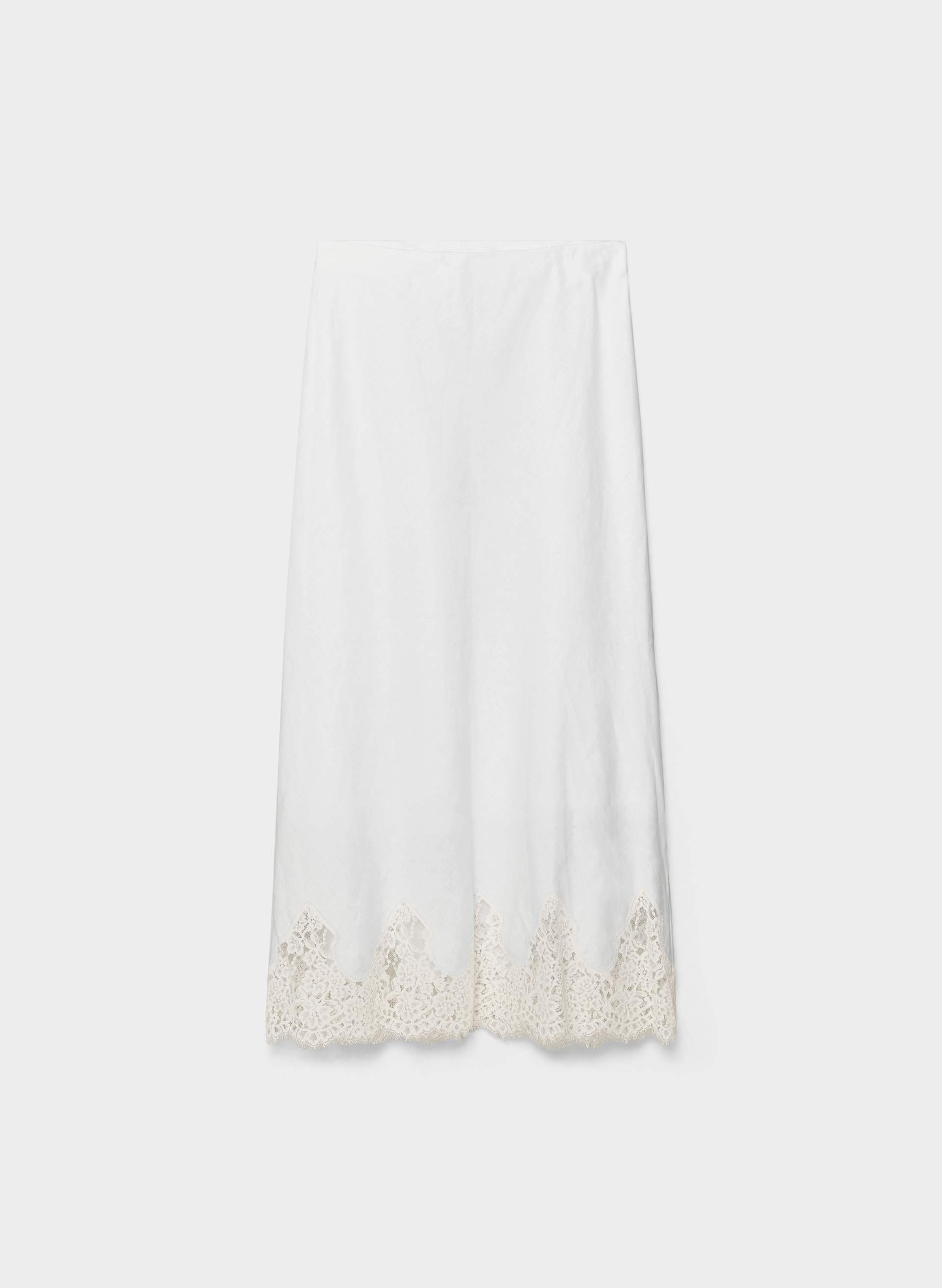 HENRIETTA LINEN SKIRT | Aritzia