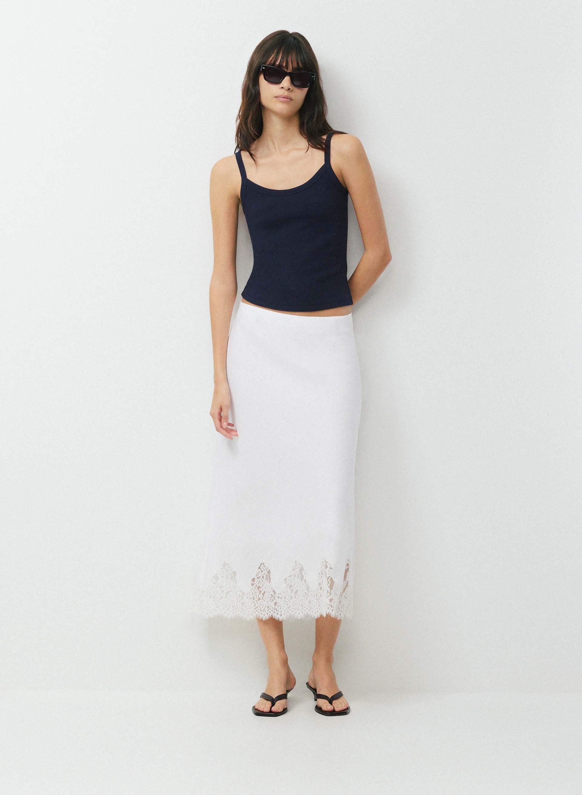 HENRIETTA LINEN SKIRT | Aritzia