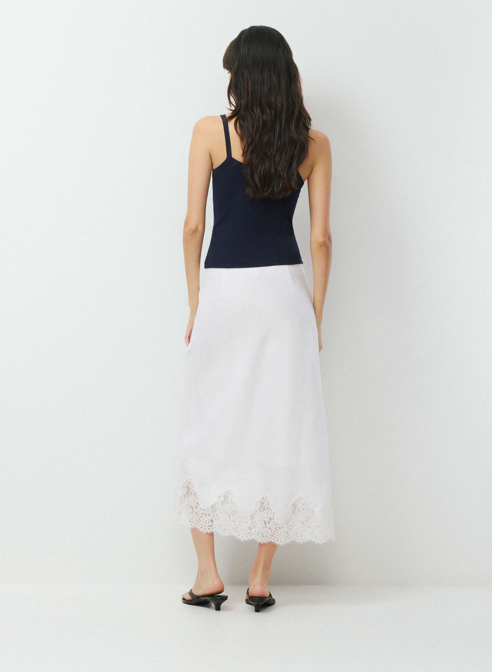 HENRIETTA LINEN SKIRT | Aritzia