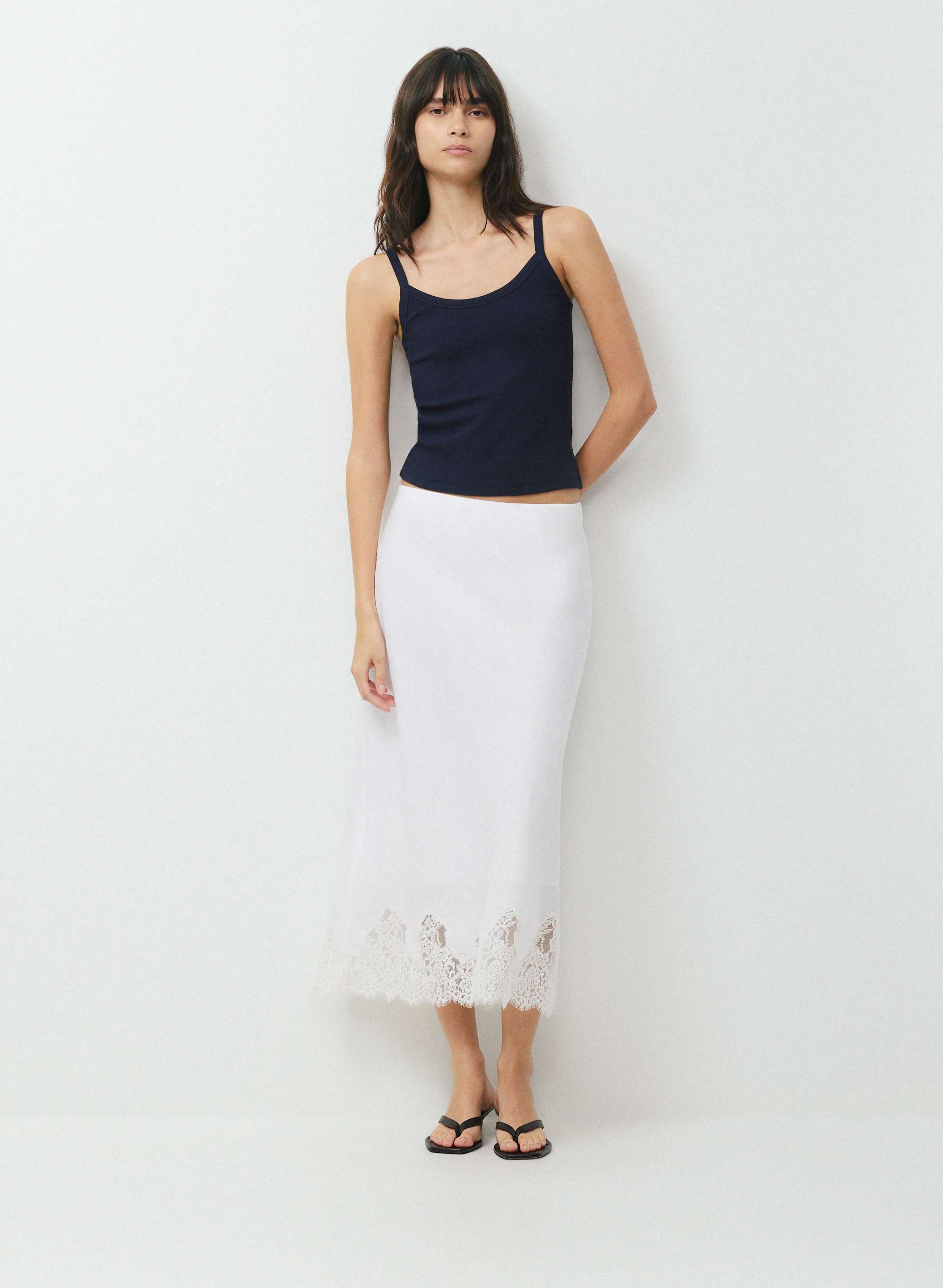 HENRIETTA LINEN SKIRT | Aritzia