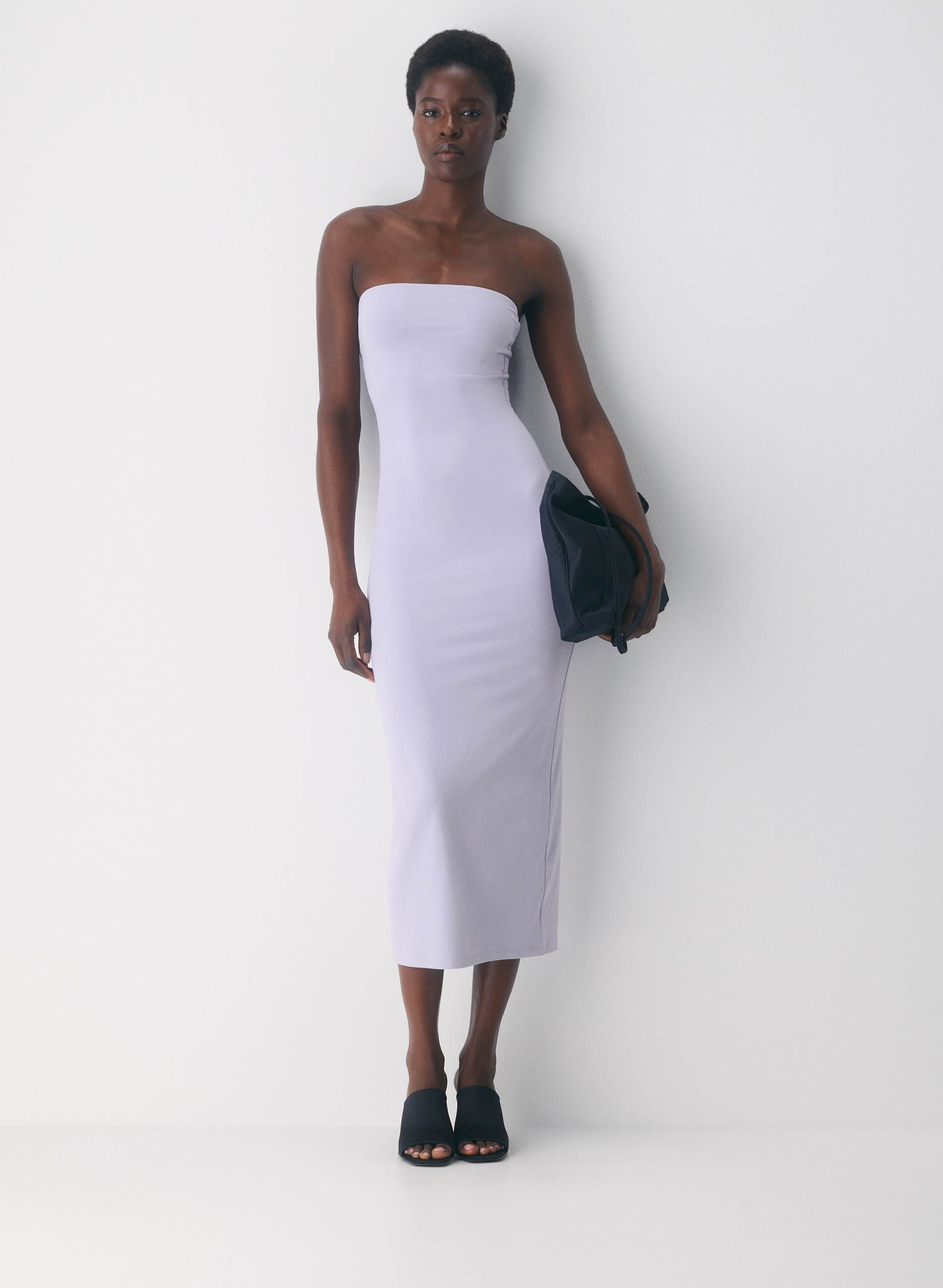 Purple Strapless | Aritzia CA