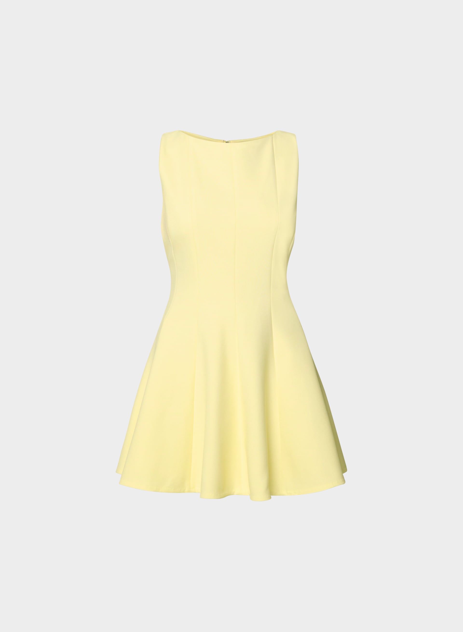 PROXY DRESS - EVERSENTIAL™ - Softly structured hourglass micro dress. 