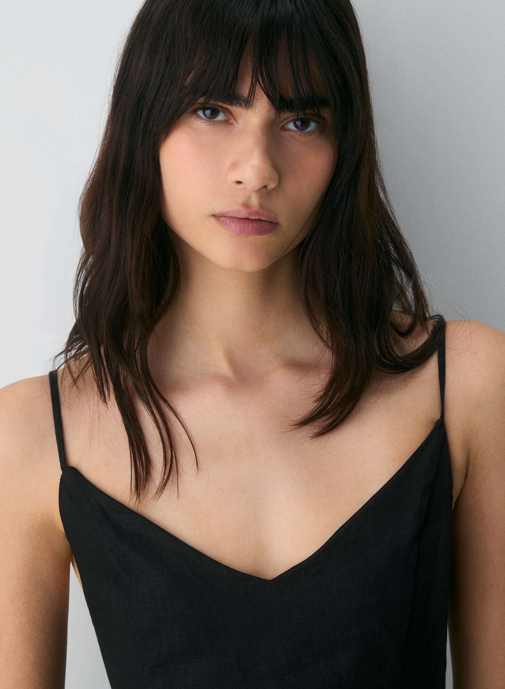 TECHNIQUE LINEN DRESS | Aritzia