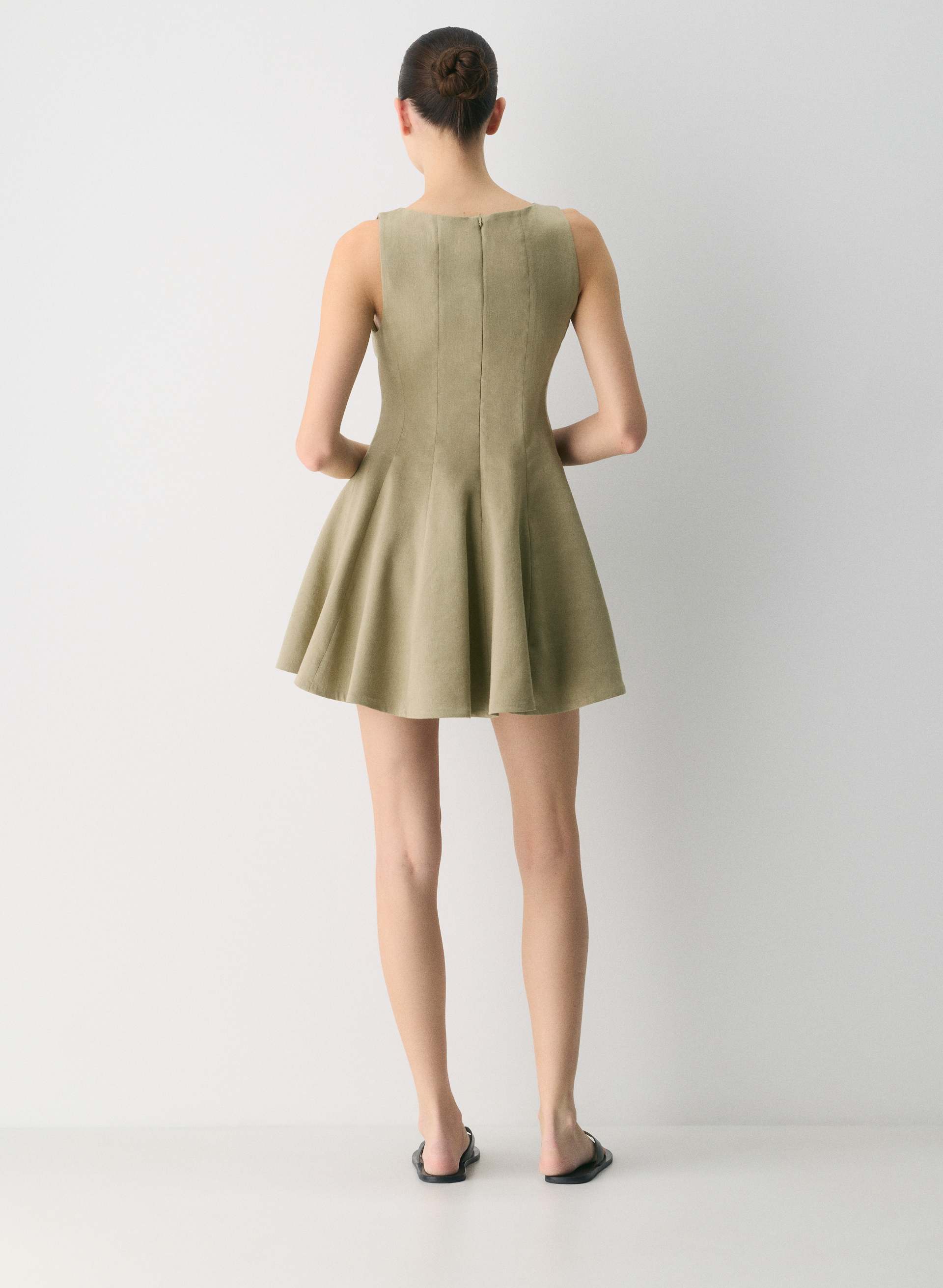 PROXY LINEN DRESS | Aritzia