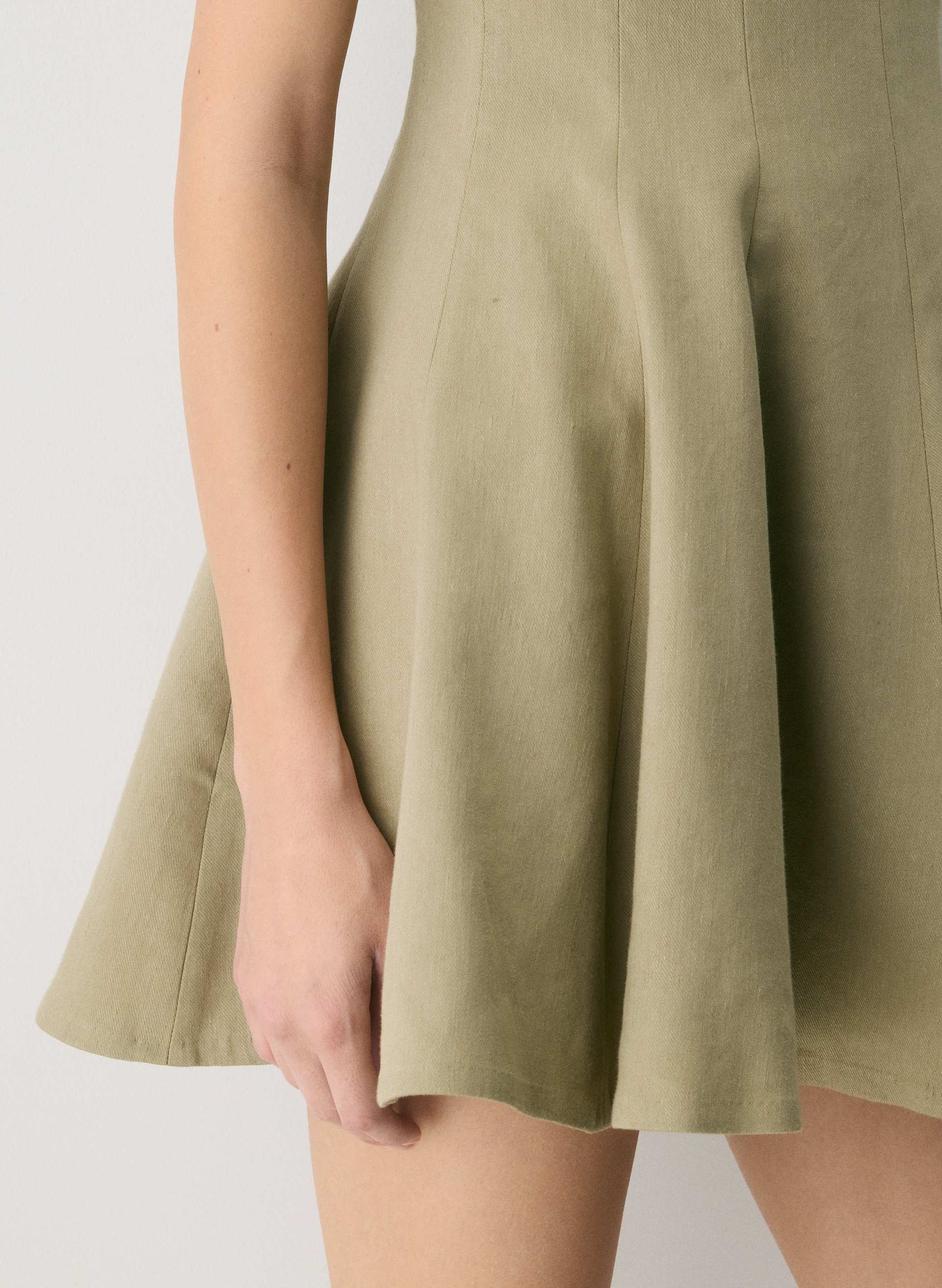 PROXY LINEN DRESS | Aritzia