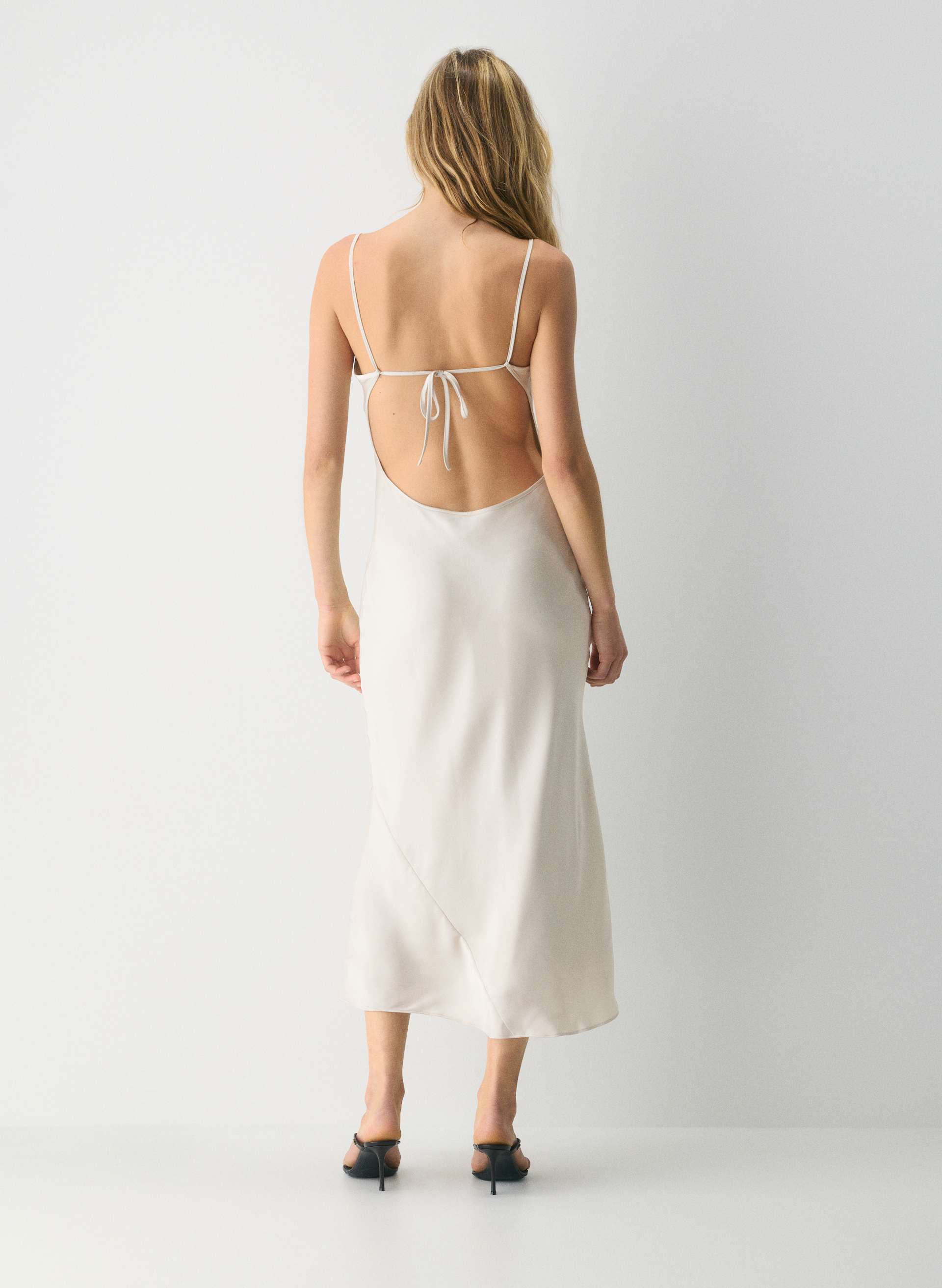 DUSKFALL SATIN DRESS | Aritzia