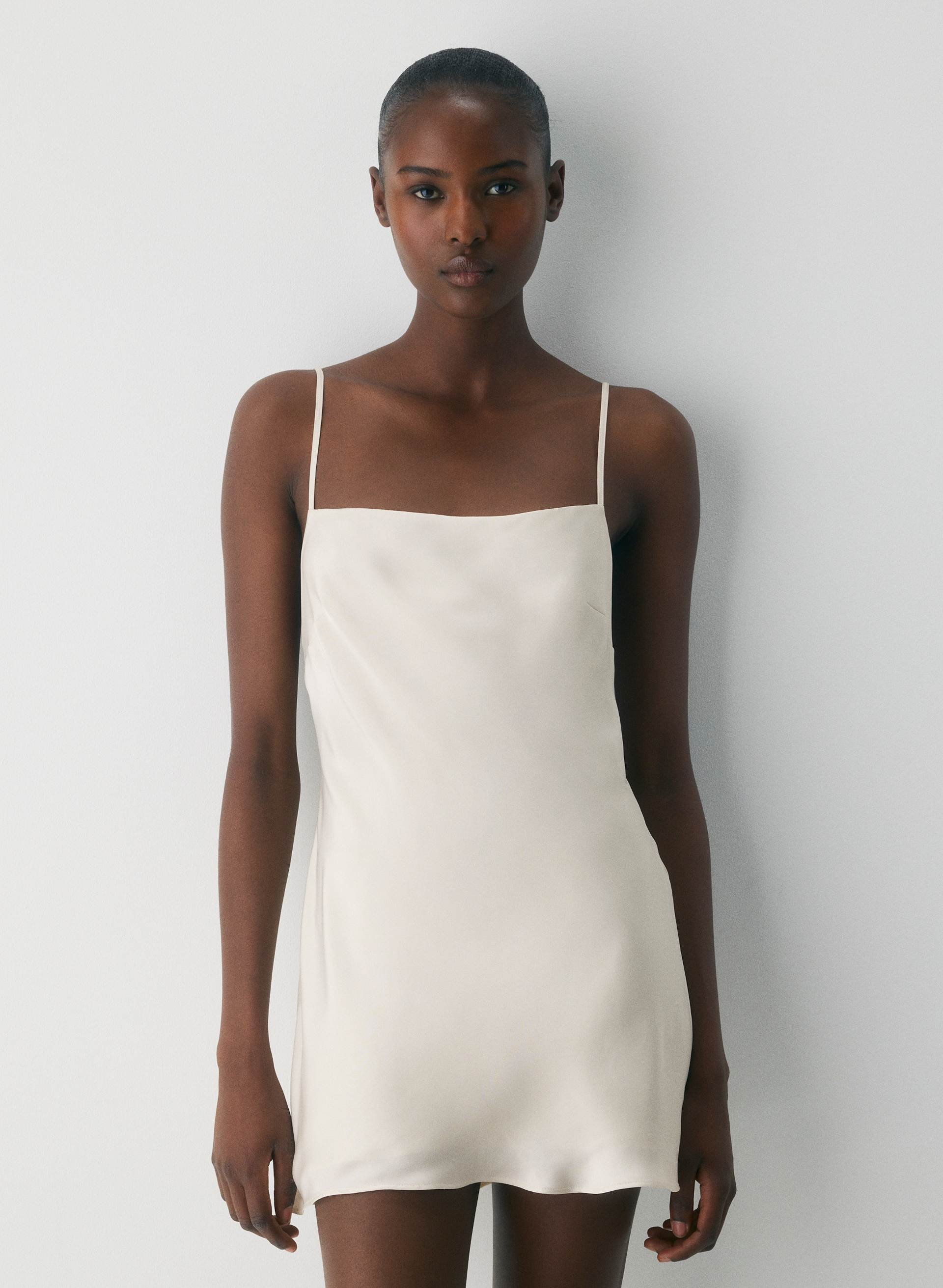 CONFESSION SATIN DRESS | Aritzia