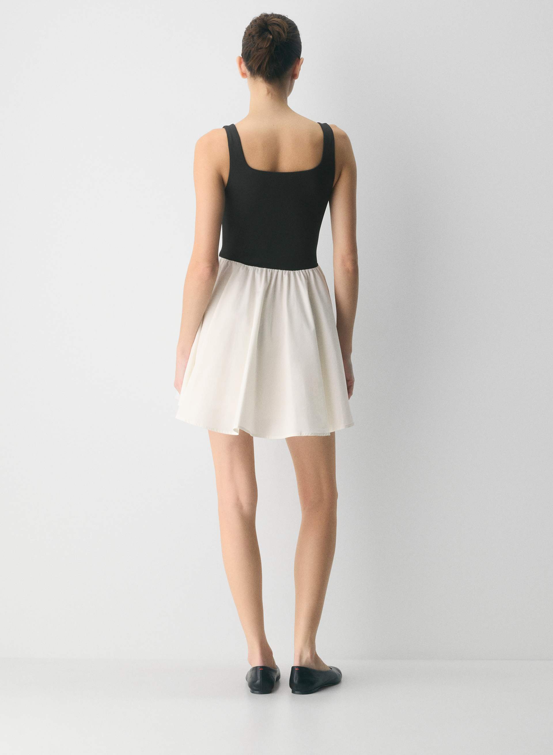 REVIVE POPLIN MINI DRESS | Aritzia