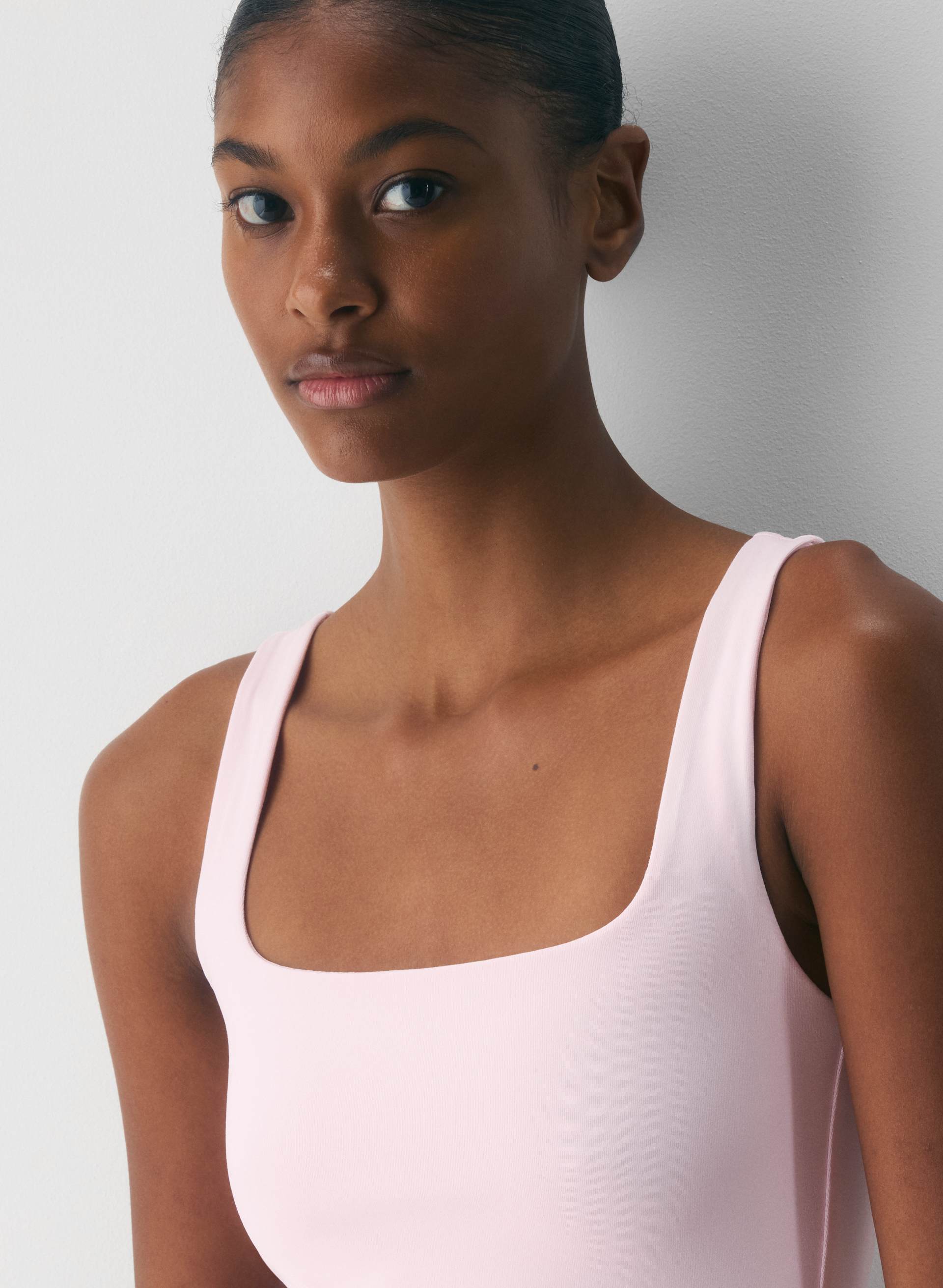REVIVE POPLIN MINI DRESS | Aritzia