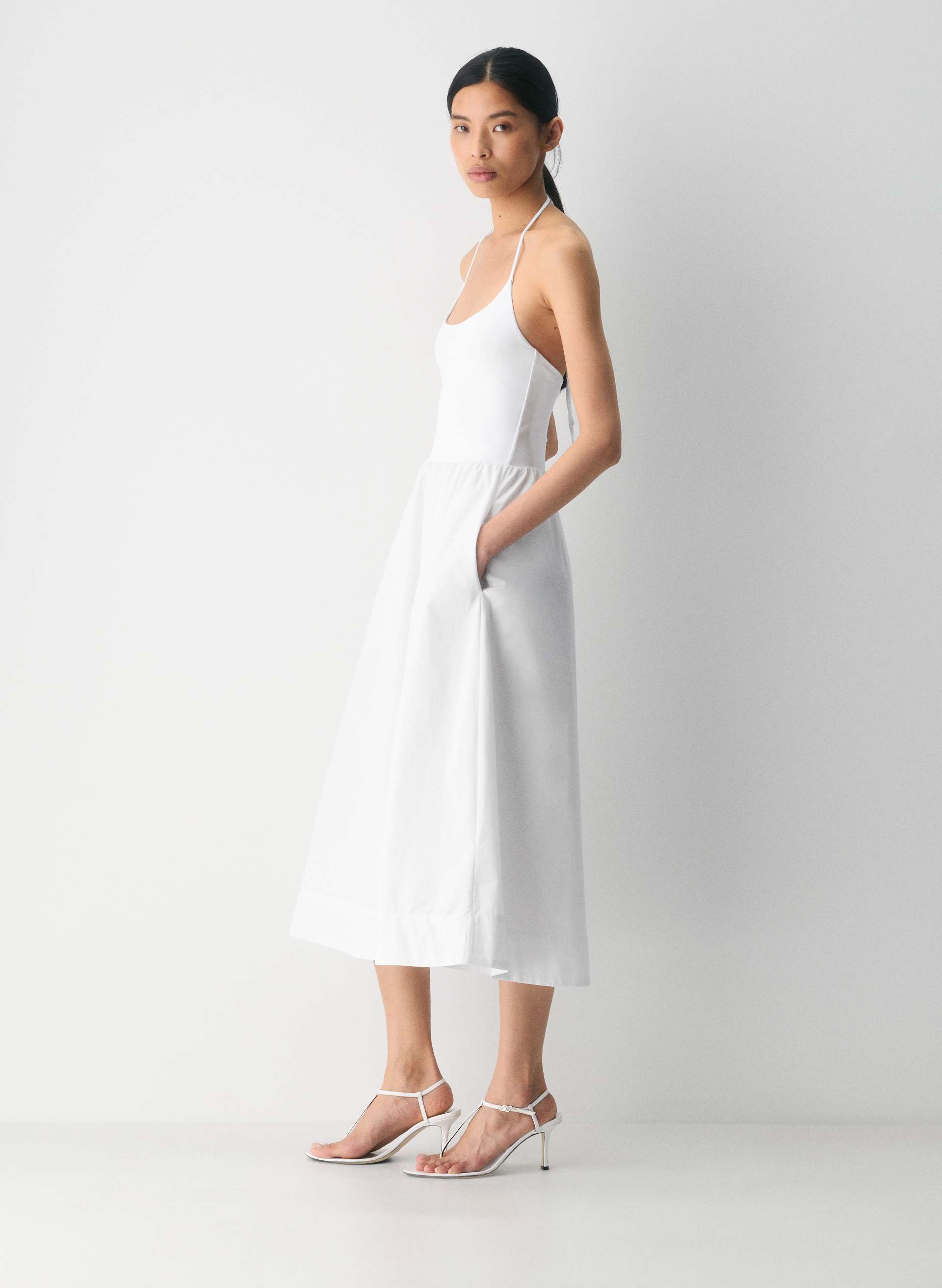 ALTURA POPLIN DRESS | Aritzia