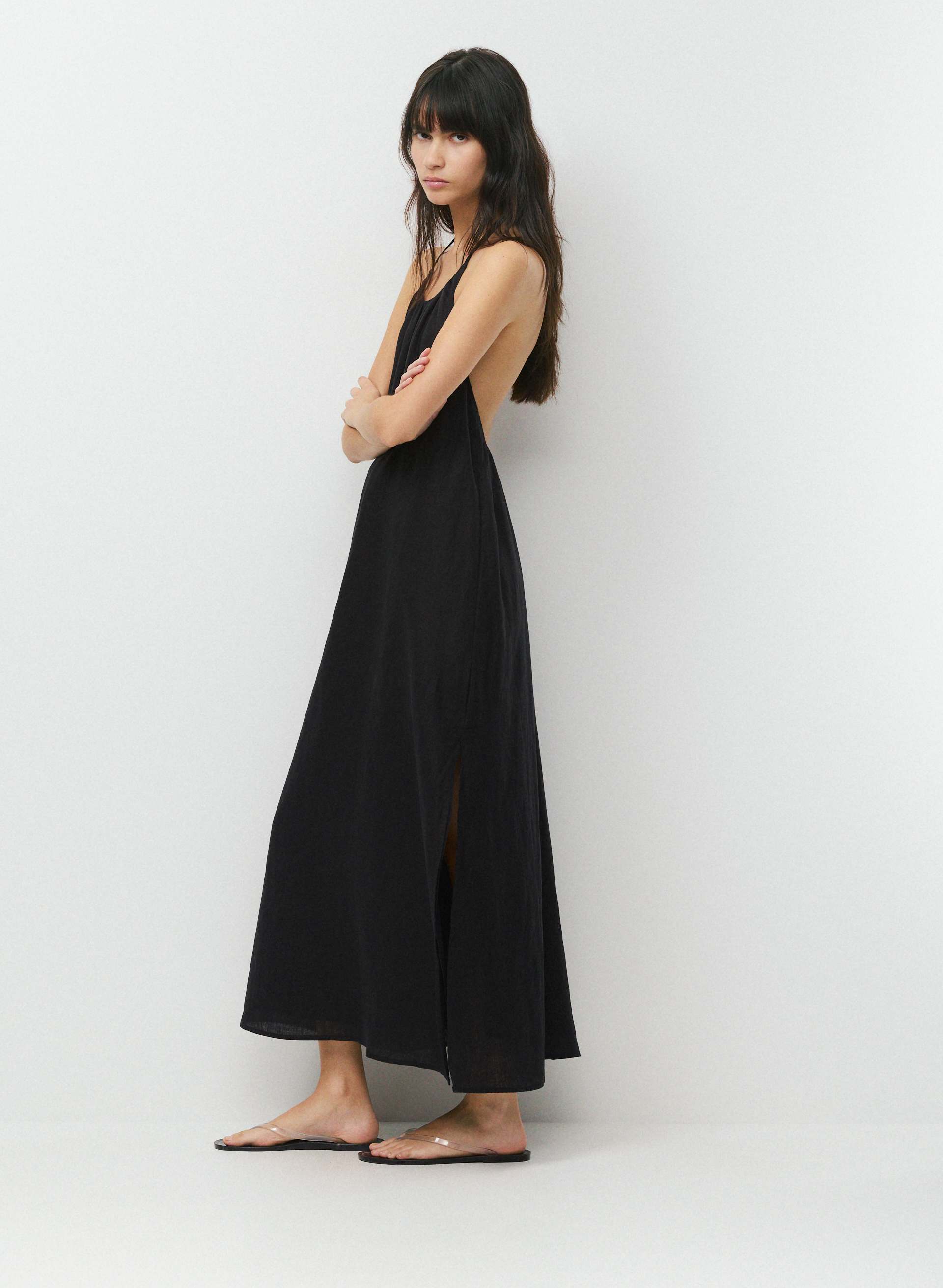 ROBE SUNPOST BAIN-DE-SOLEIL EN LIN | Aritzia