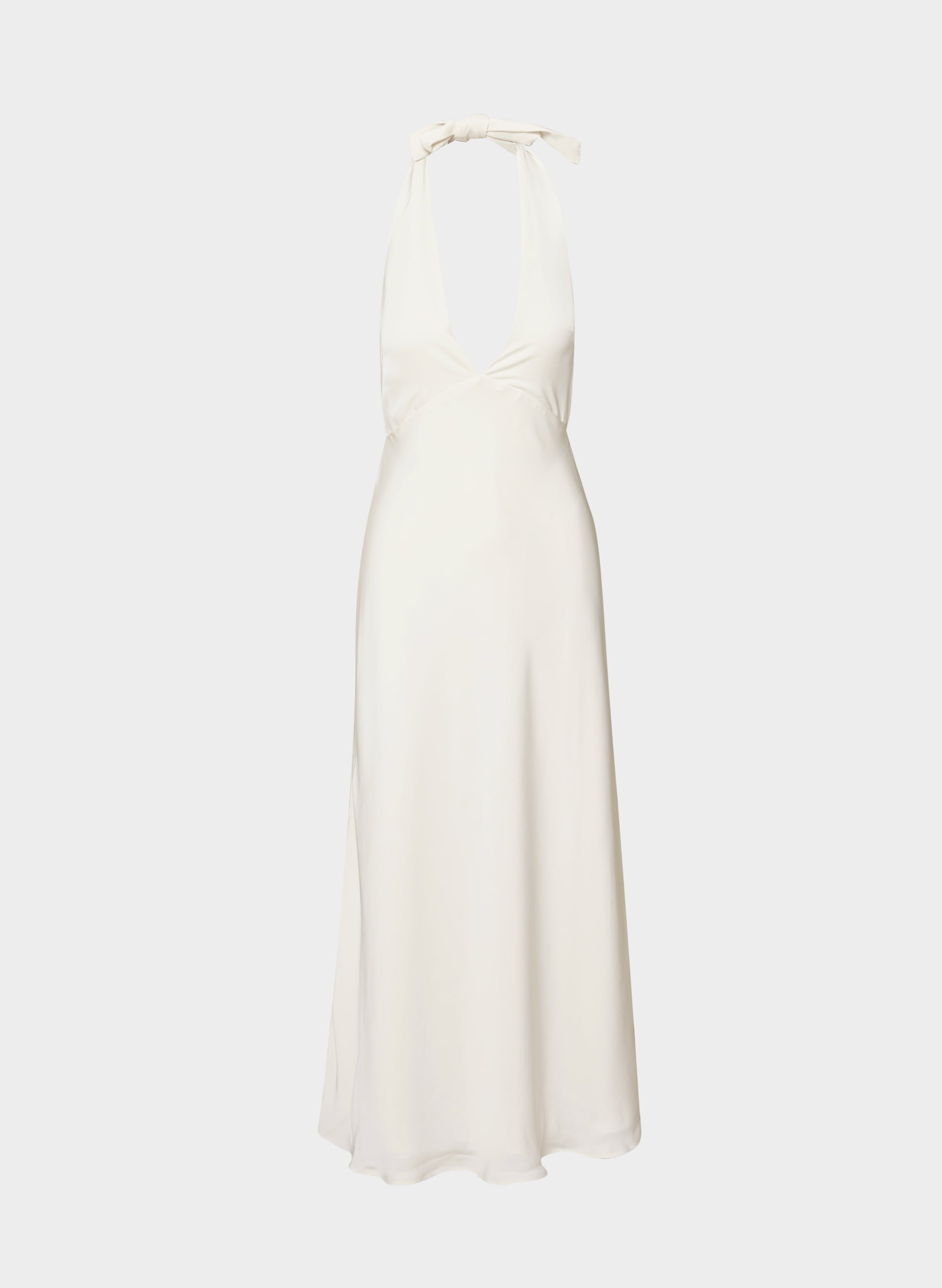 aritzia white silk dress Nopi Satin Dress