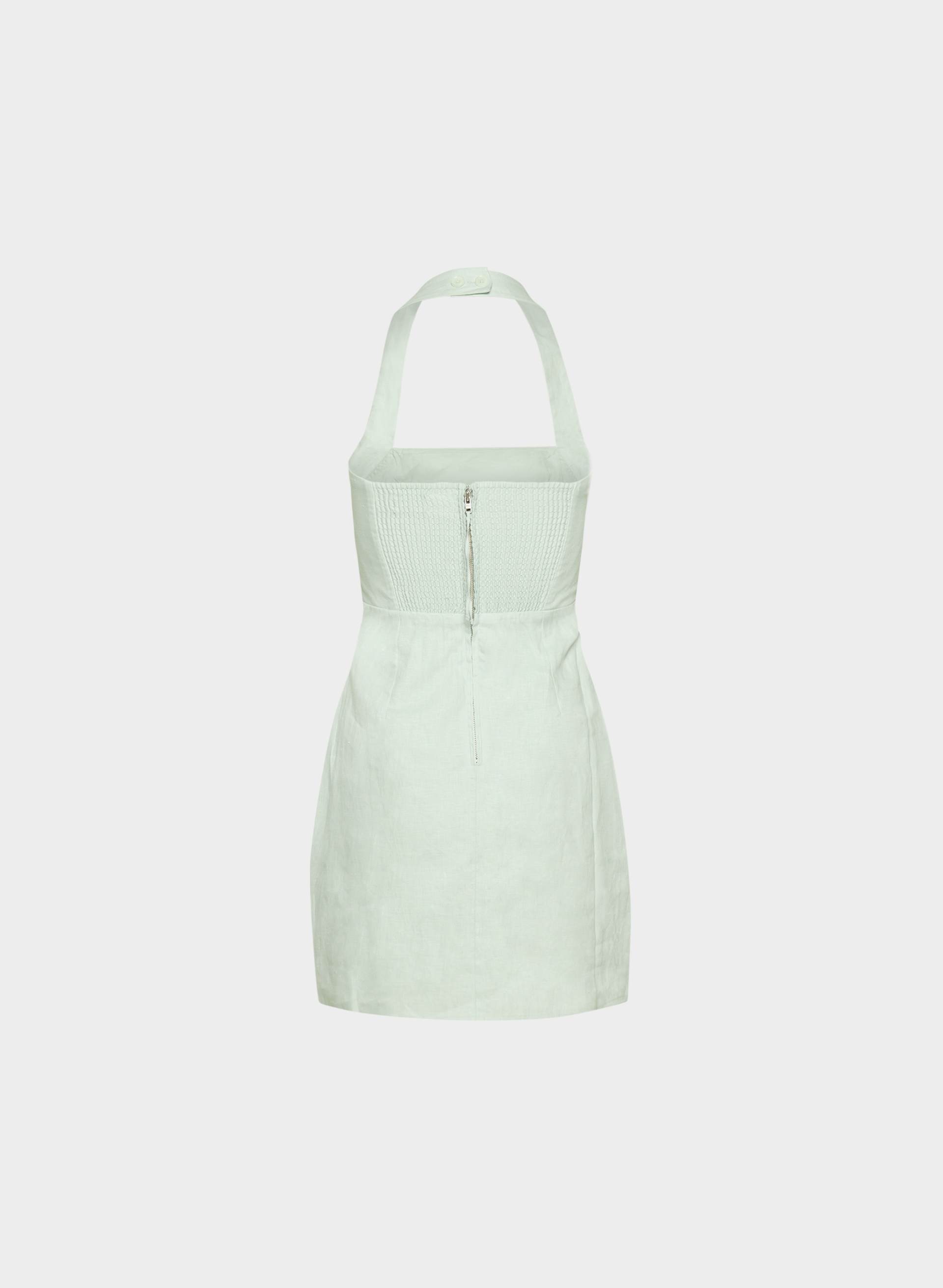 WHISPER LINEN DRESS | Aritzia
