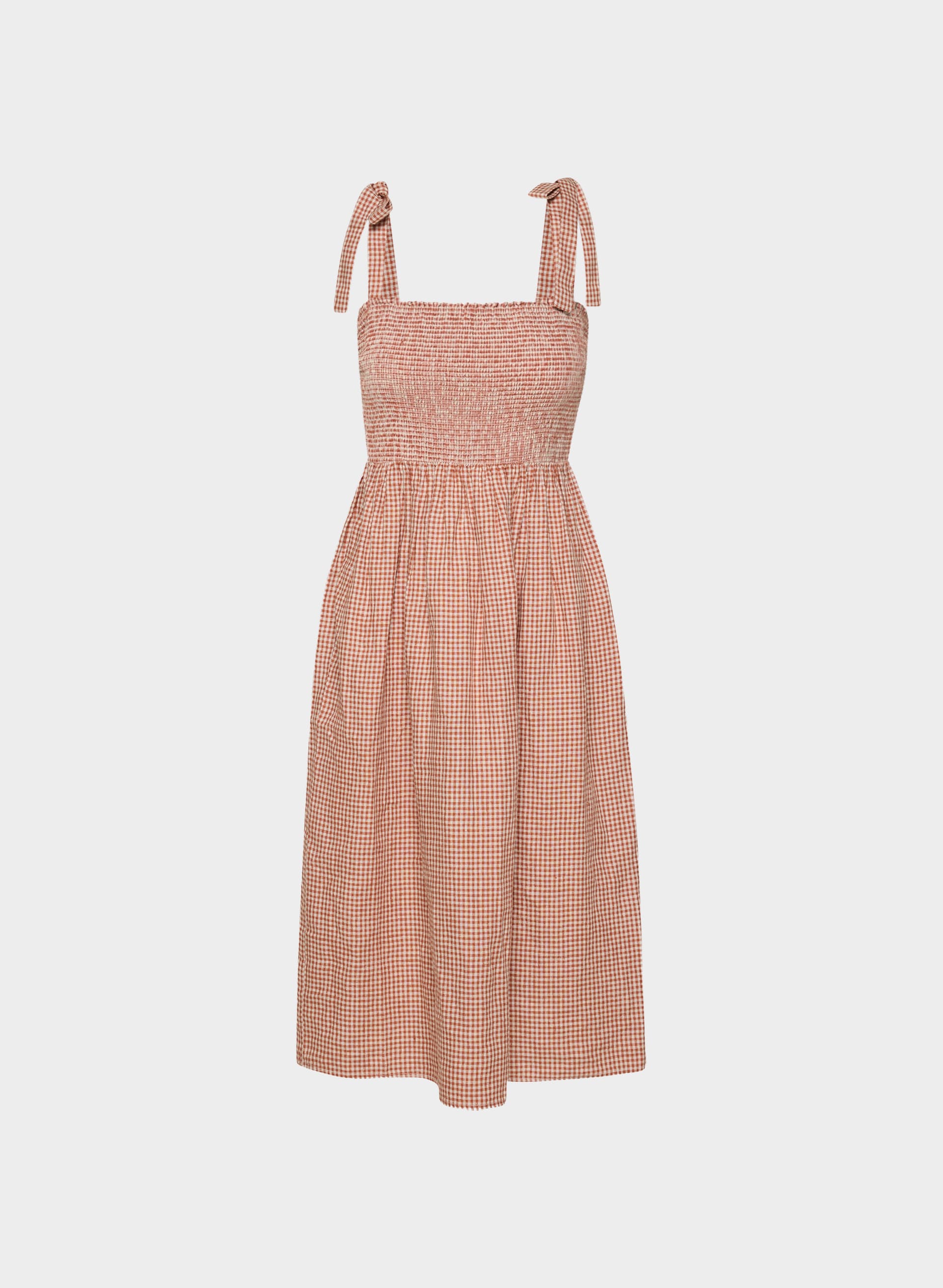 GOLDEN HOUR LINEN DRESS | Aritzia