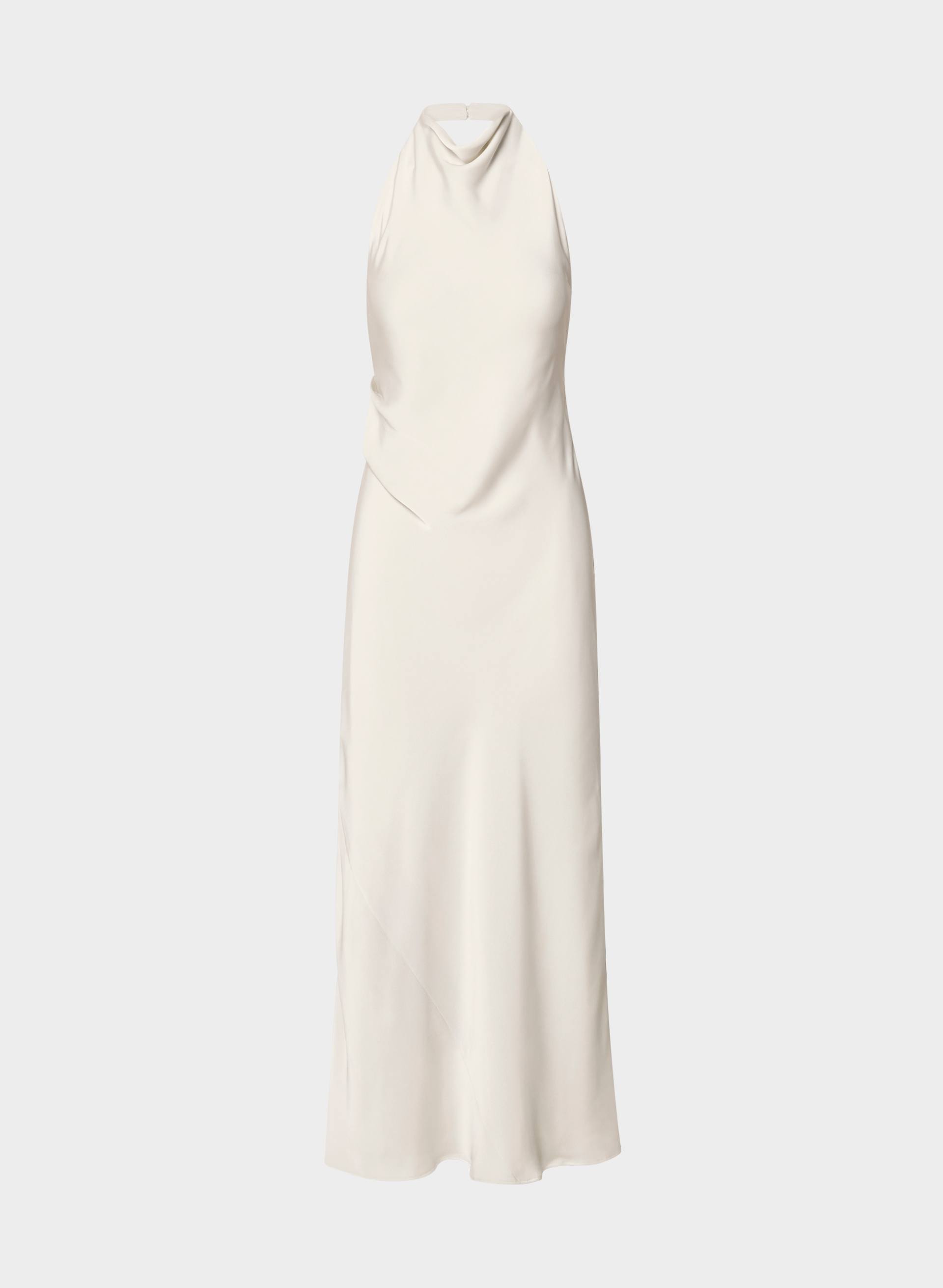 AUDIENCE SATIN FULL HALTER DRESS | Aritzia