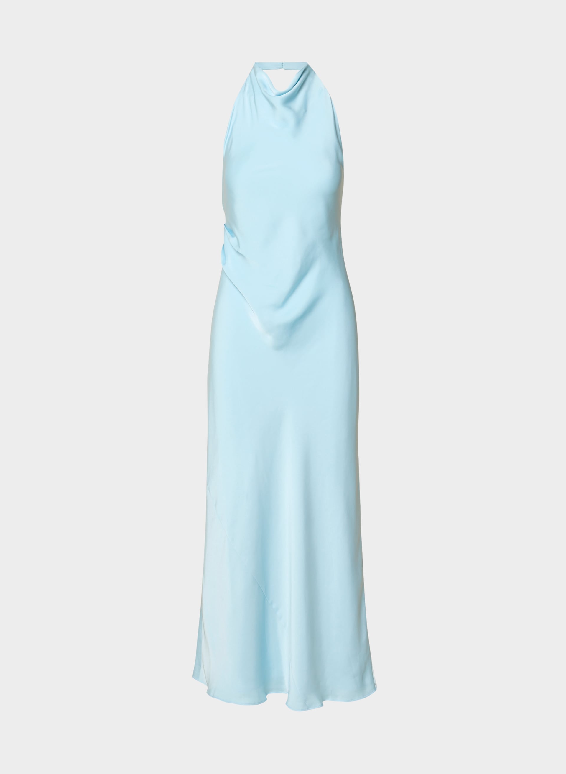 AUDIENCE SATIN FULL HALTER DRESS | Aritzia