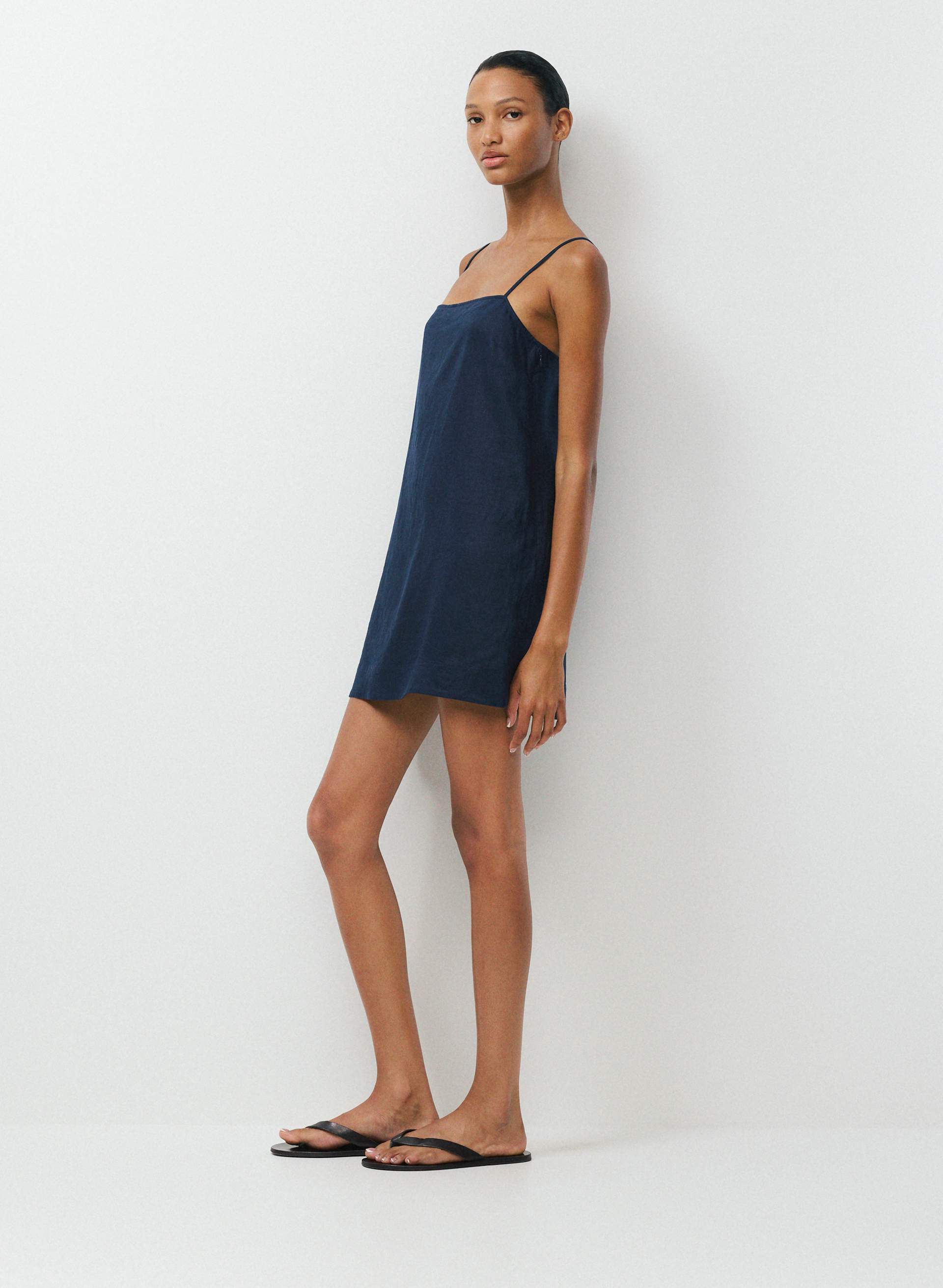 ARCOS LINEN DRESS | Aritzia