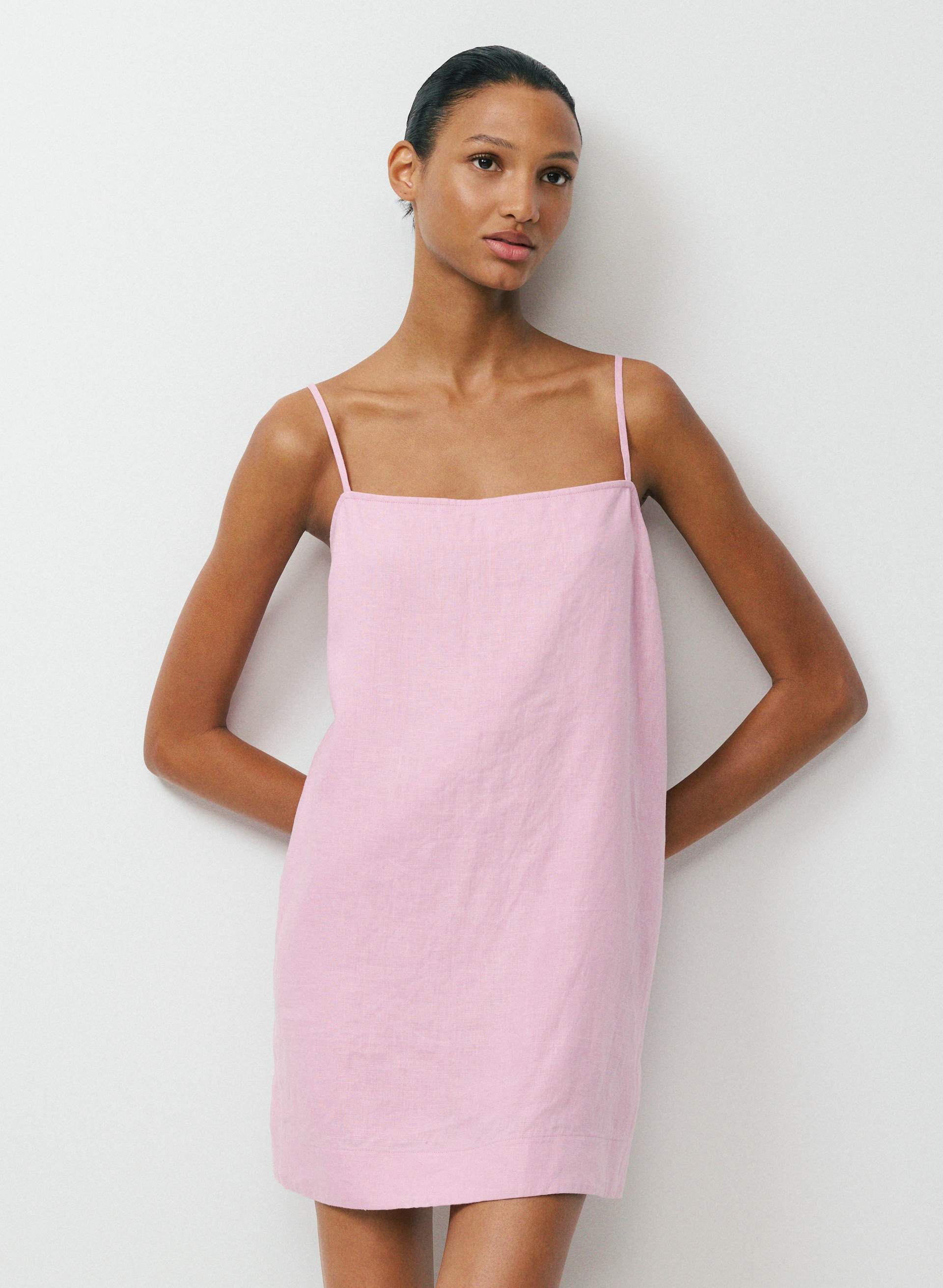 ARCOS LINEN DRESS | Aritzia