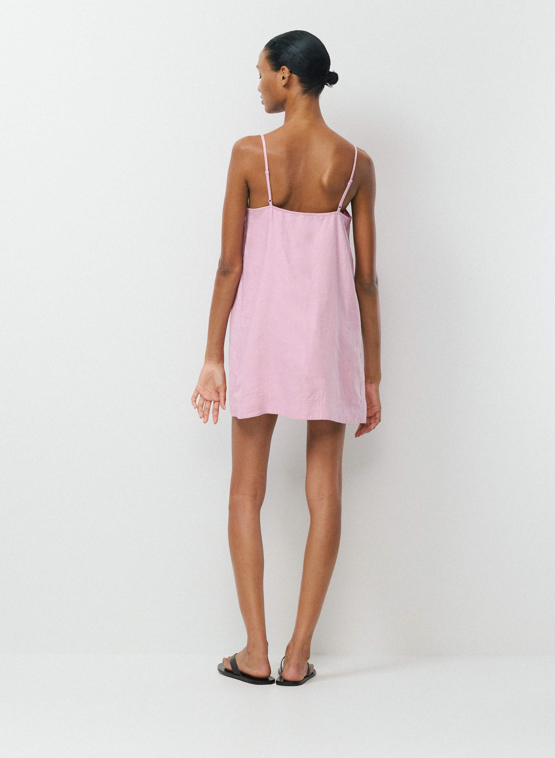 ARCOS LINEN DRESS | Aritzia