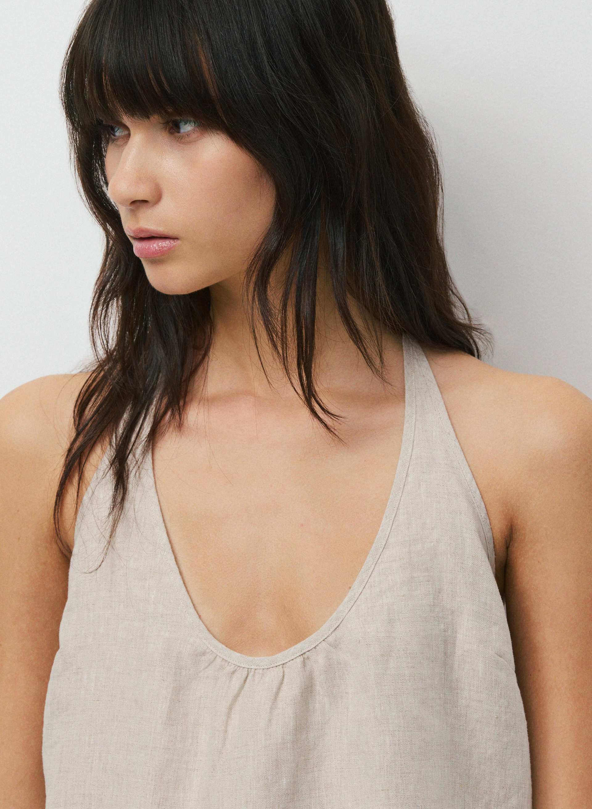 ROBE BORA BAIN-DE-SOLEIL EN LIN | Aritzia