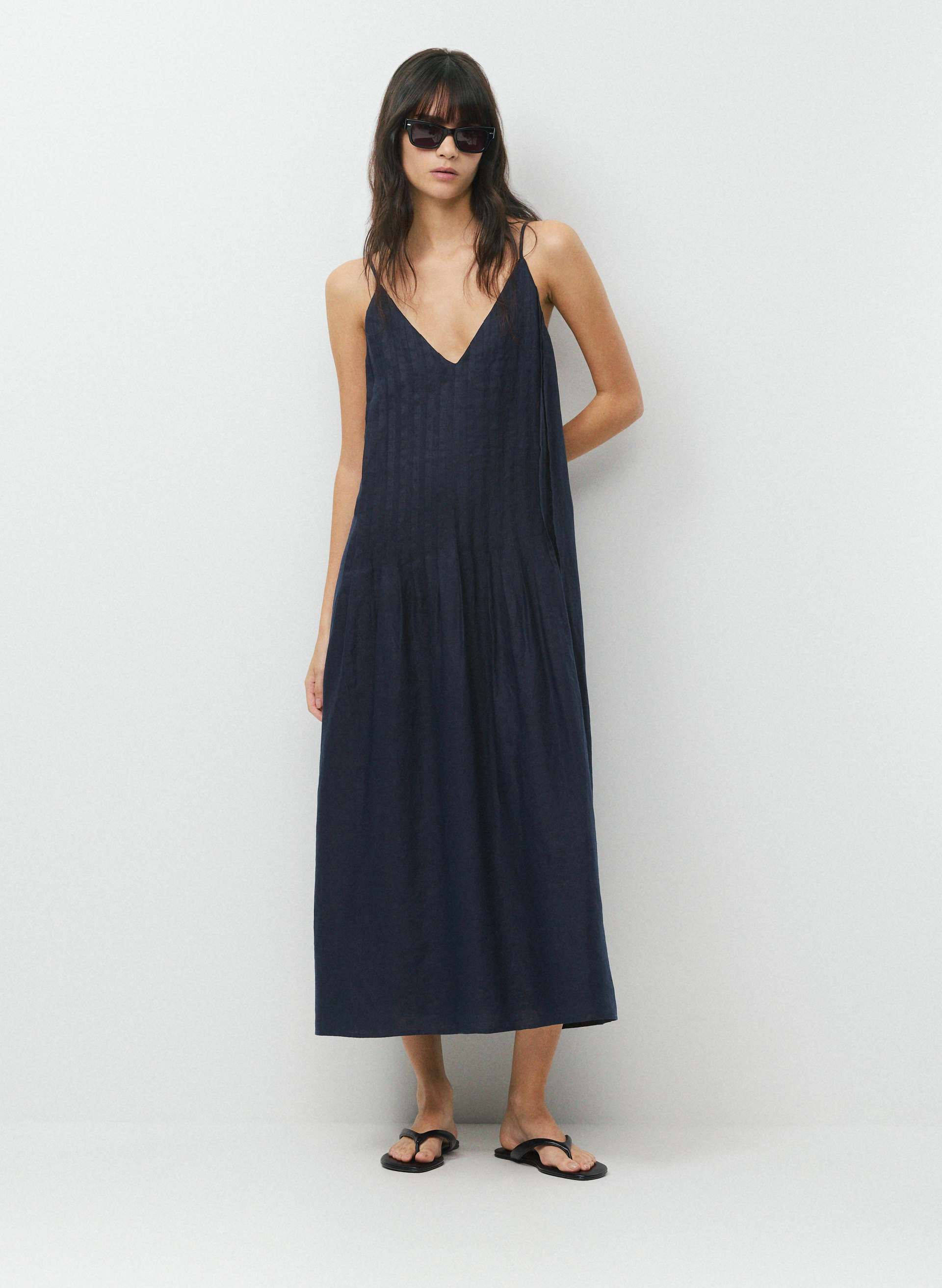 CASBAH LINEN DRESS | Aritzia