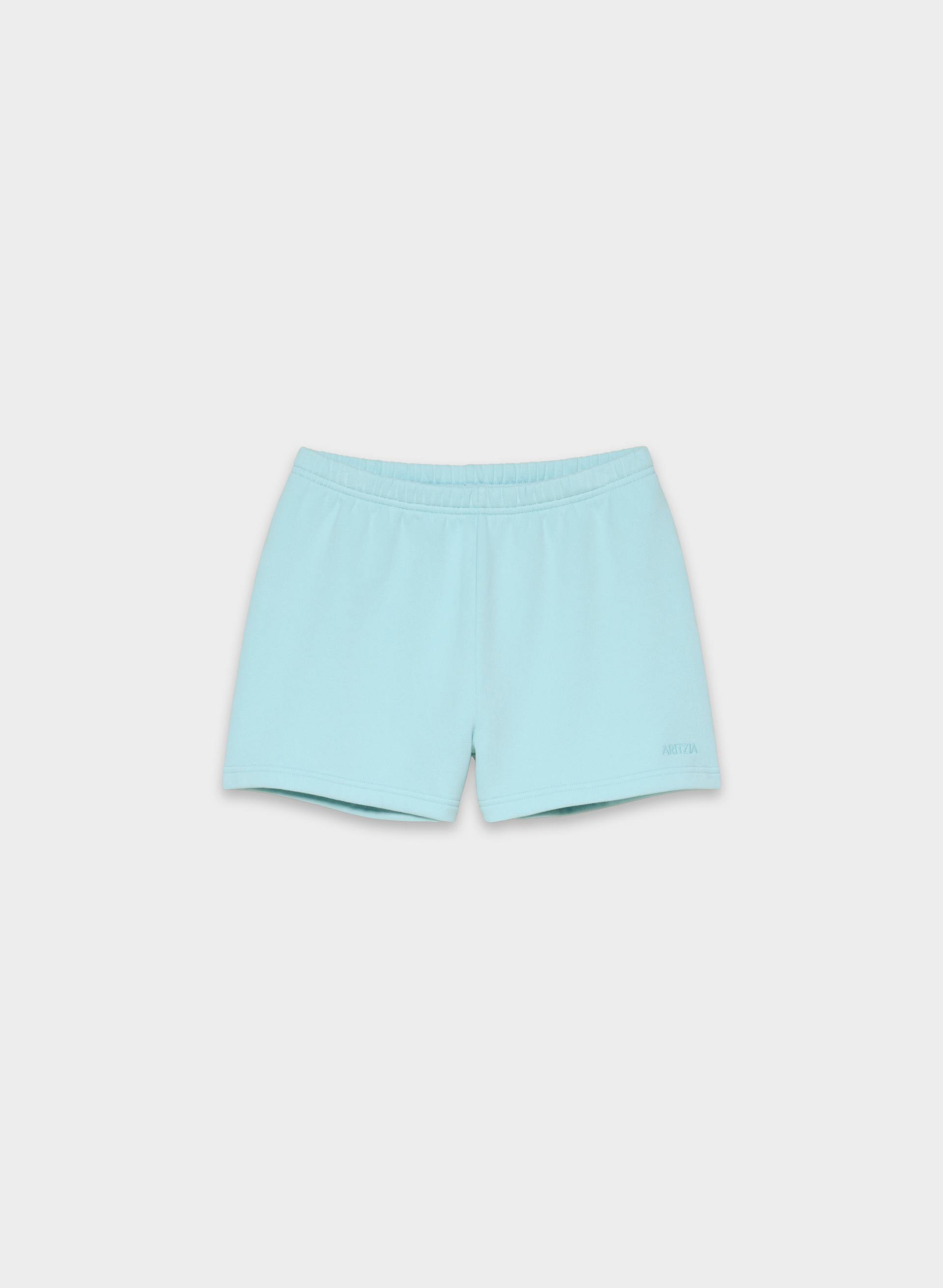 COZY SWEATFLEECE PERFECT HI-RISE MINI SHORT | Aritzia